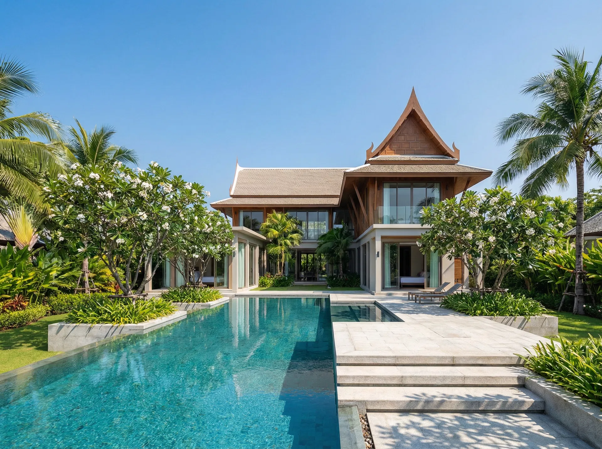 Thai Style Villa with Pool, Pranburi
