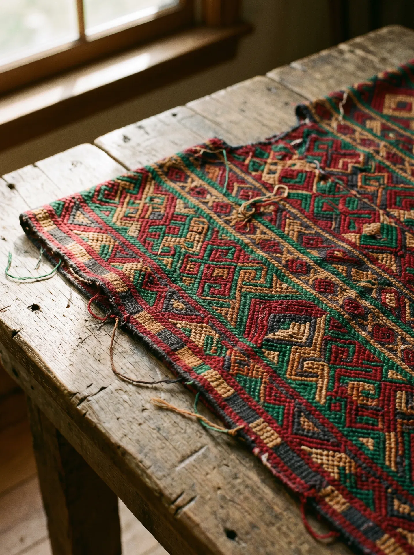 Traditional Guatemalan huipil vestment