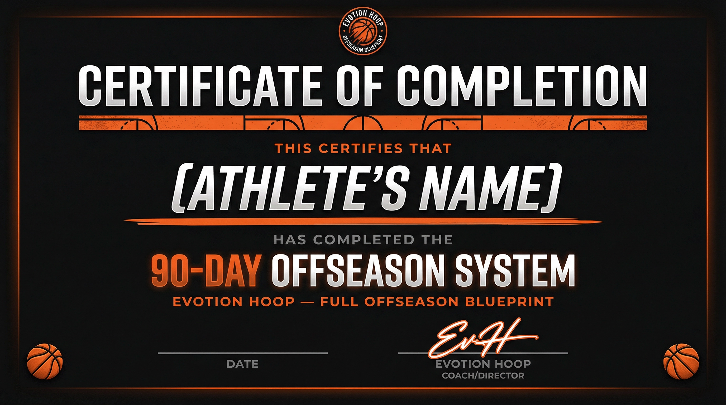 Certificate of Completion