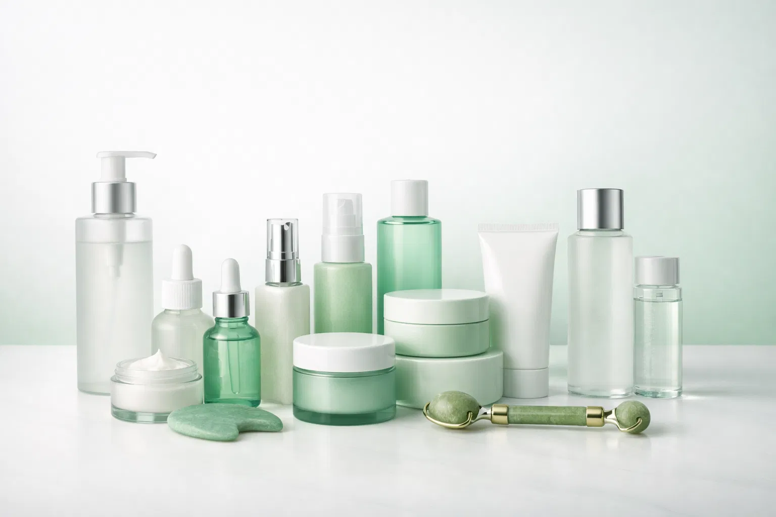 Produtos de cosméticos de alta qualidade