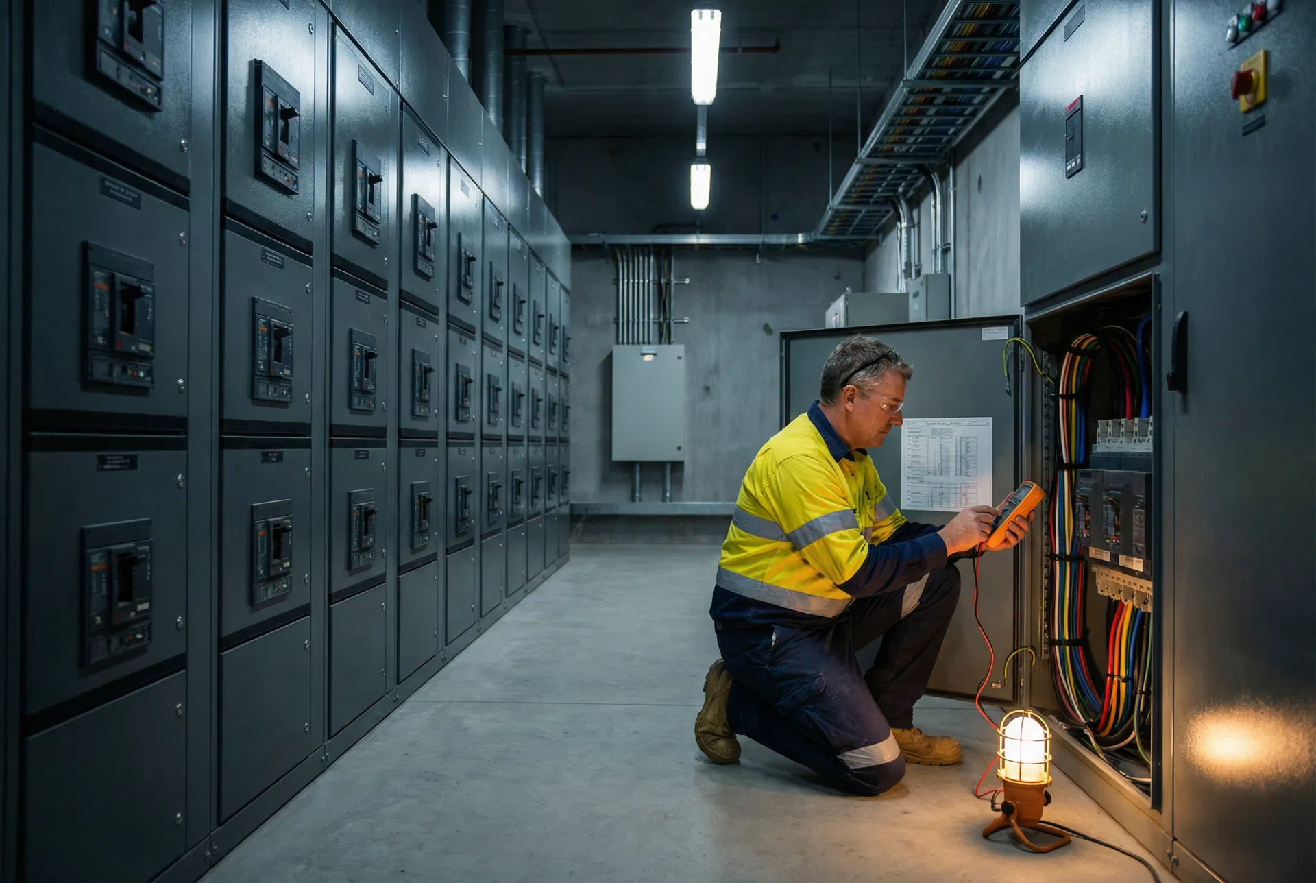 Commercial Switchboard Room