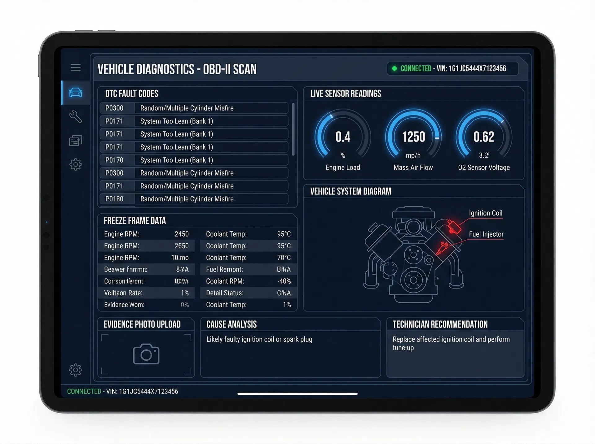 Diagnóstico Técnico AutoTaller ERP