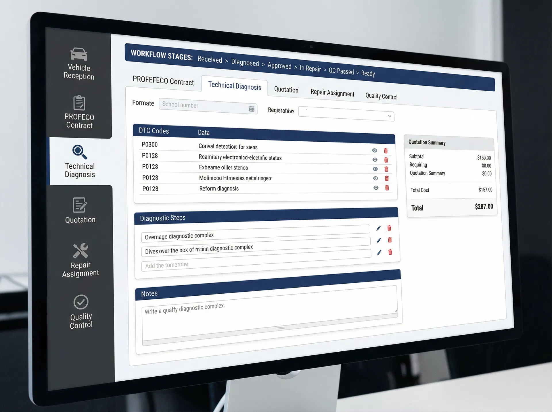Orden de Servicio — Panel Maestro
