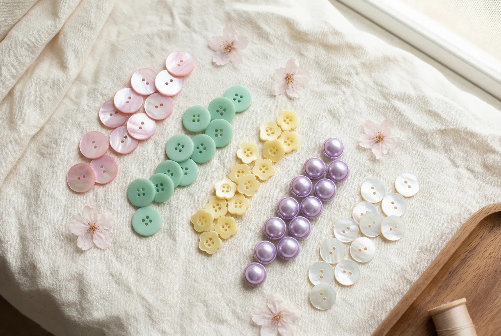 Pastel Buttons