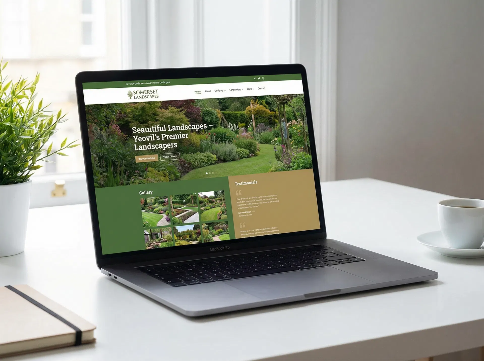 Landscaping Website