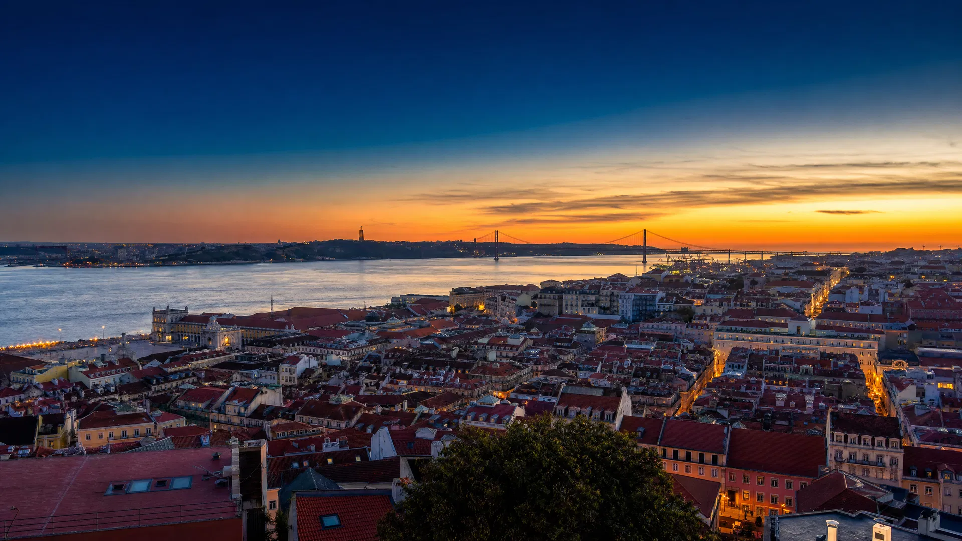 Lisboa ao entardecer