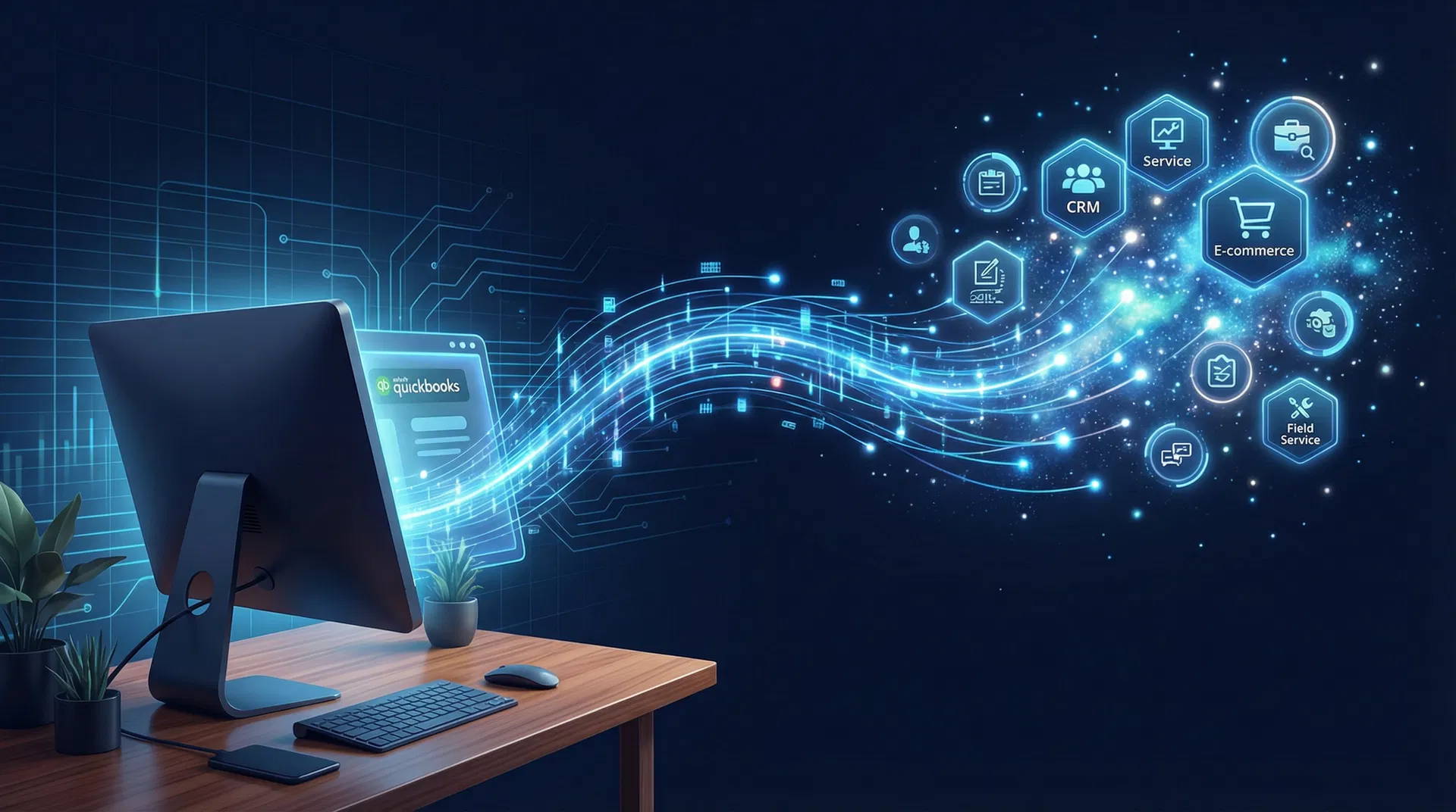 QBridge connecting QuickBooks Desktop to cloud applications