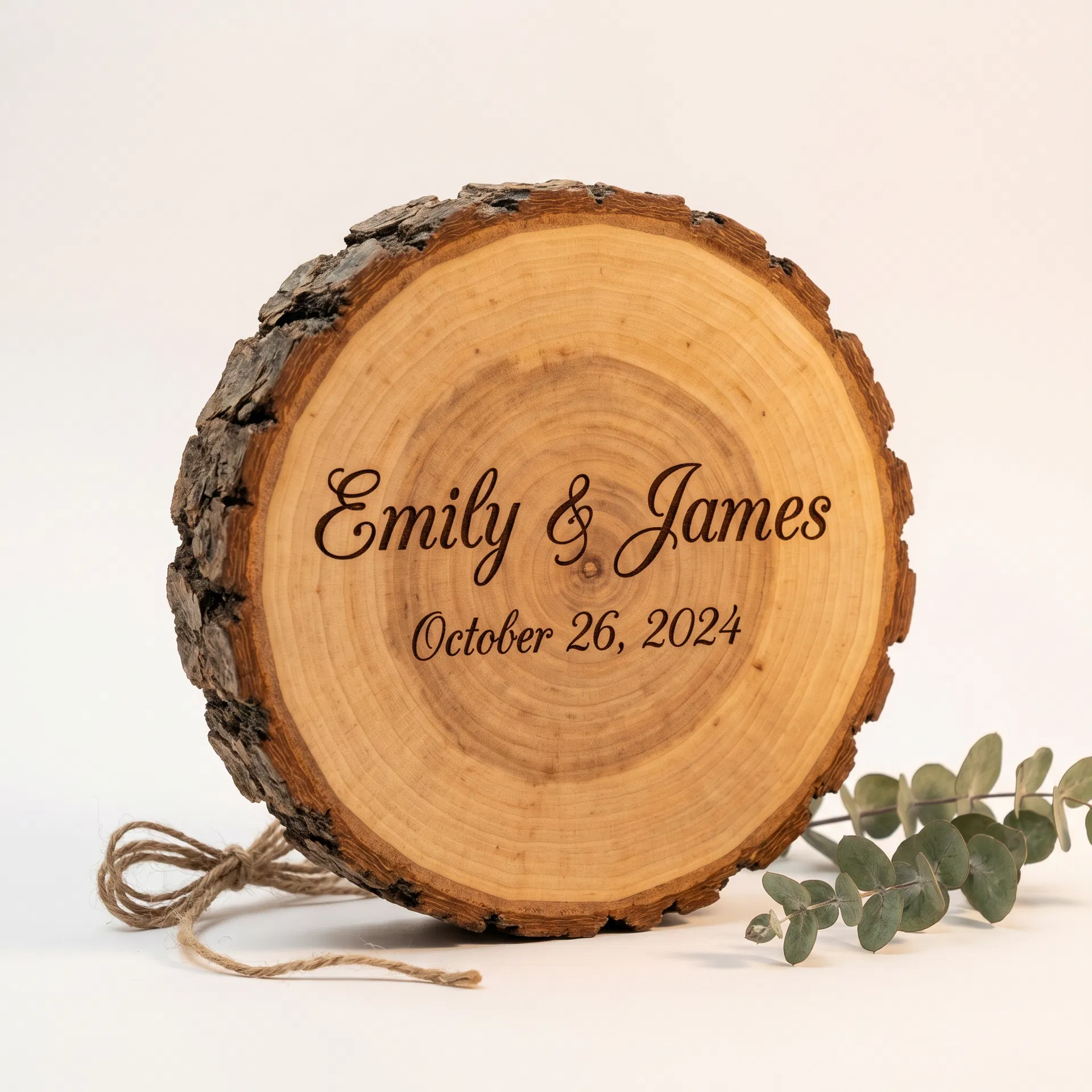 Wedding Centerpiece Wood Slice
