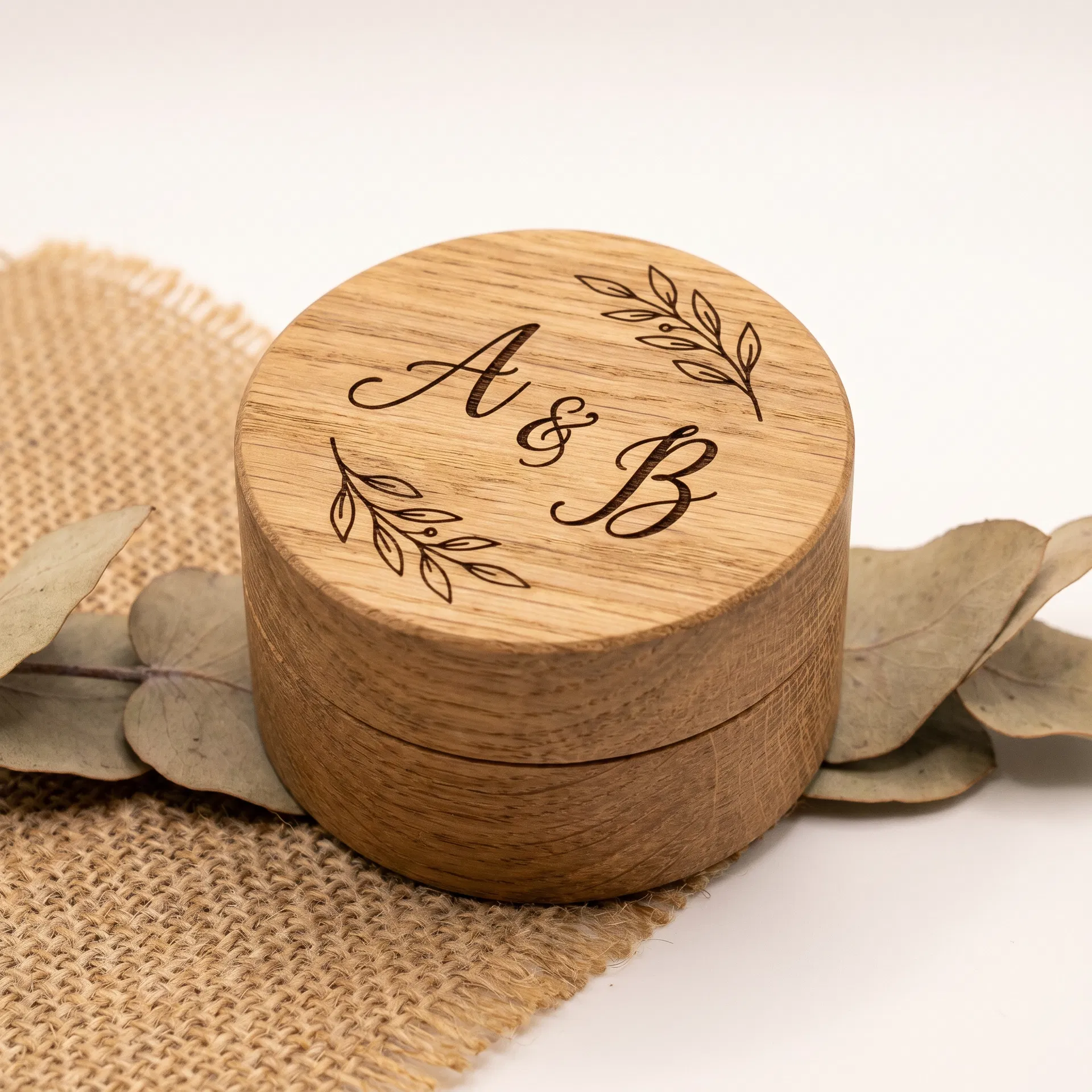 Engraved Ring Box