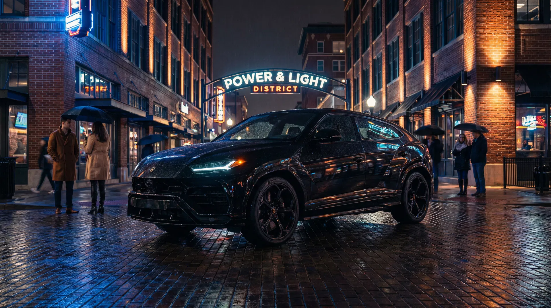Lamborghini Urus at Power & Light District Kansas City