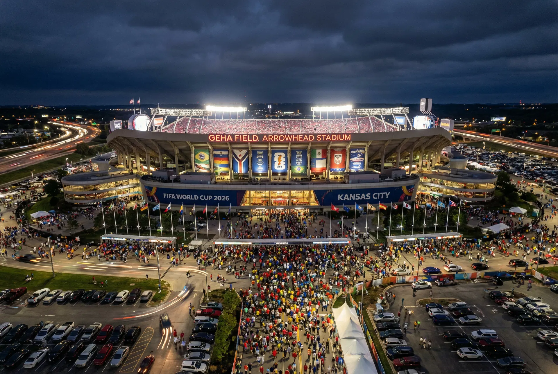 GEHA Field at Arrowhead Stadium during FIFA World Cup 2026