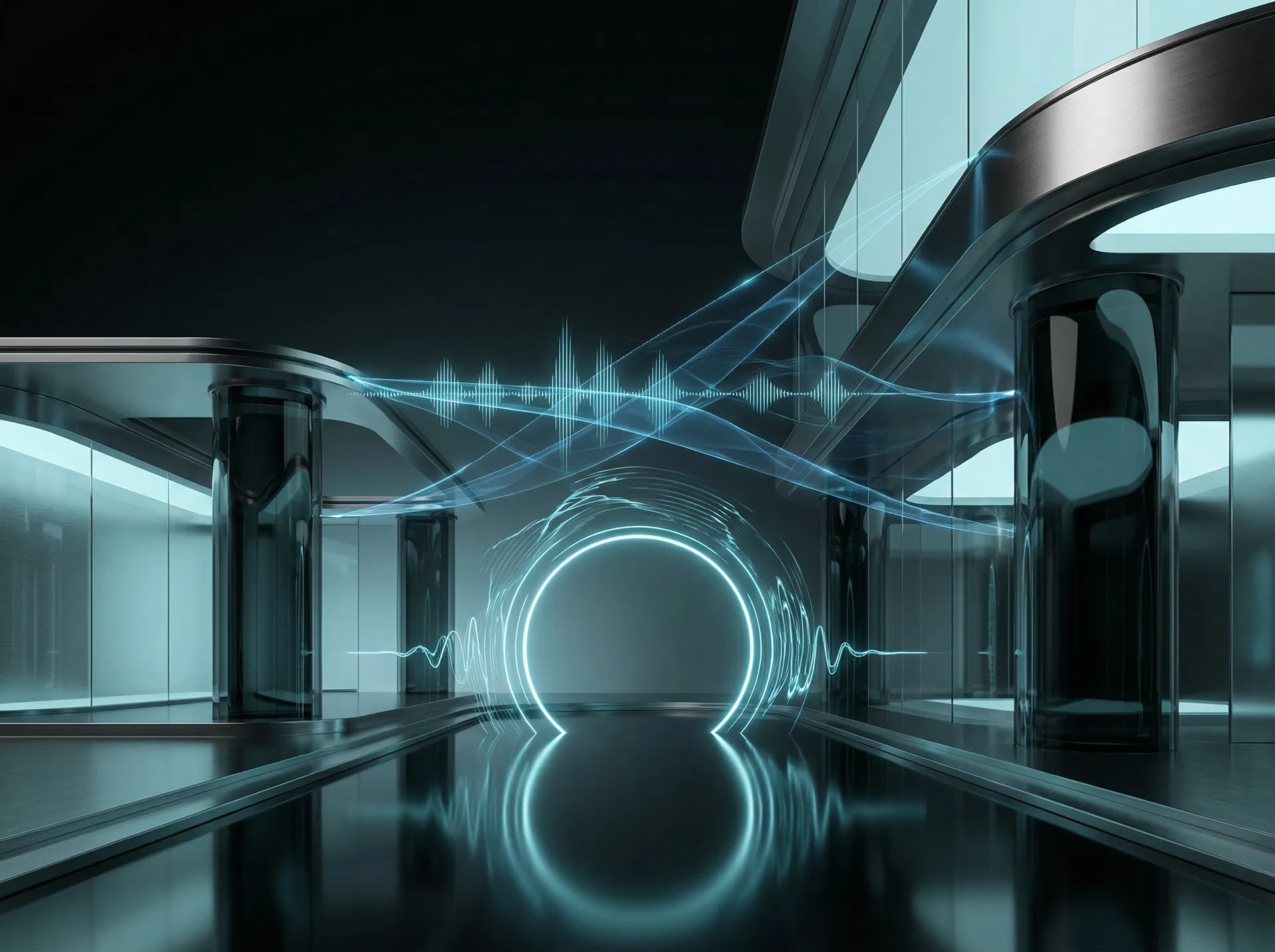 Abstract communication and consultation visual