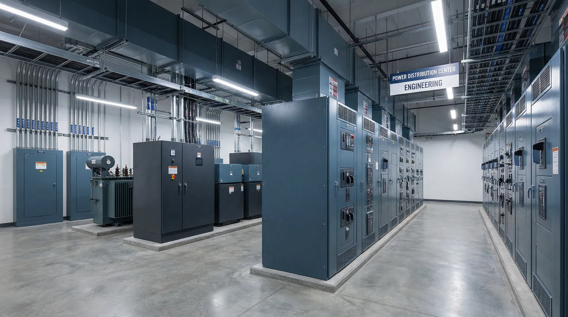 Commercial power distribution center