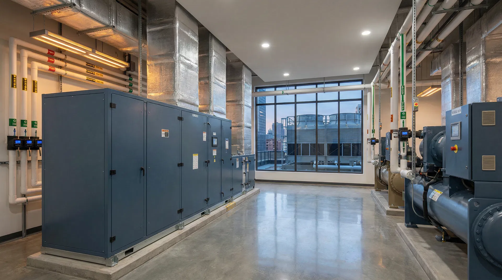 HVAC mechanical room