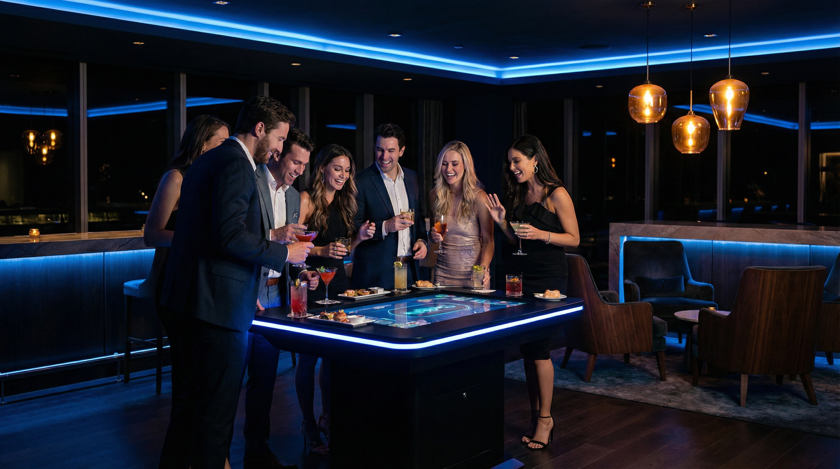 FUNTABLE gaming sto u premium baru - zabava za goste kafića i hotela