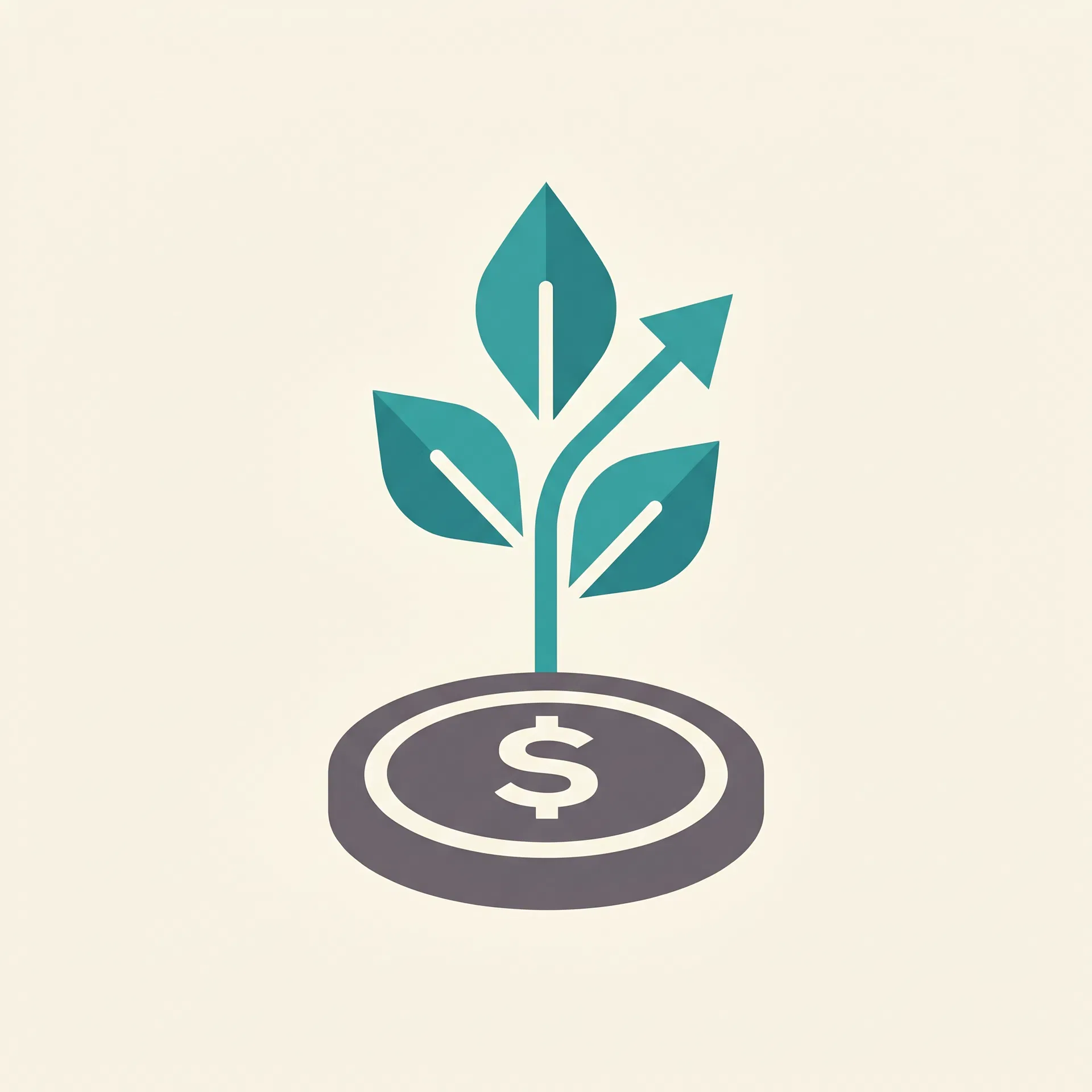 Investment growth illustration