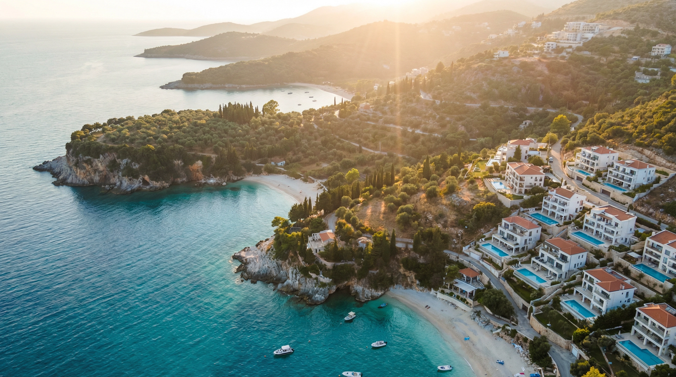 Albanian Riviera coastline