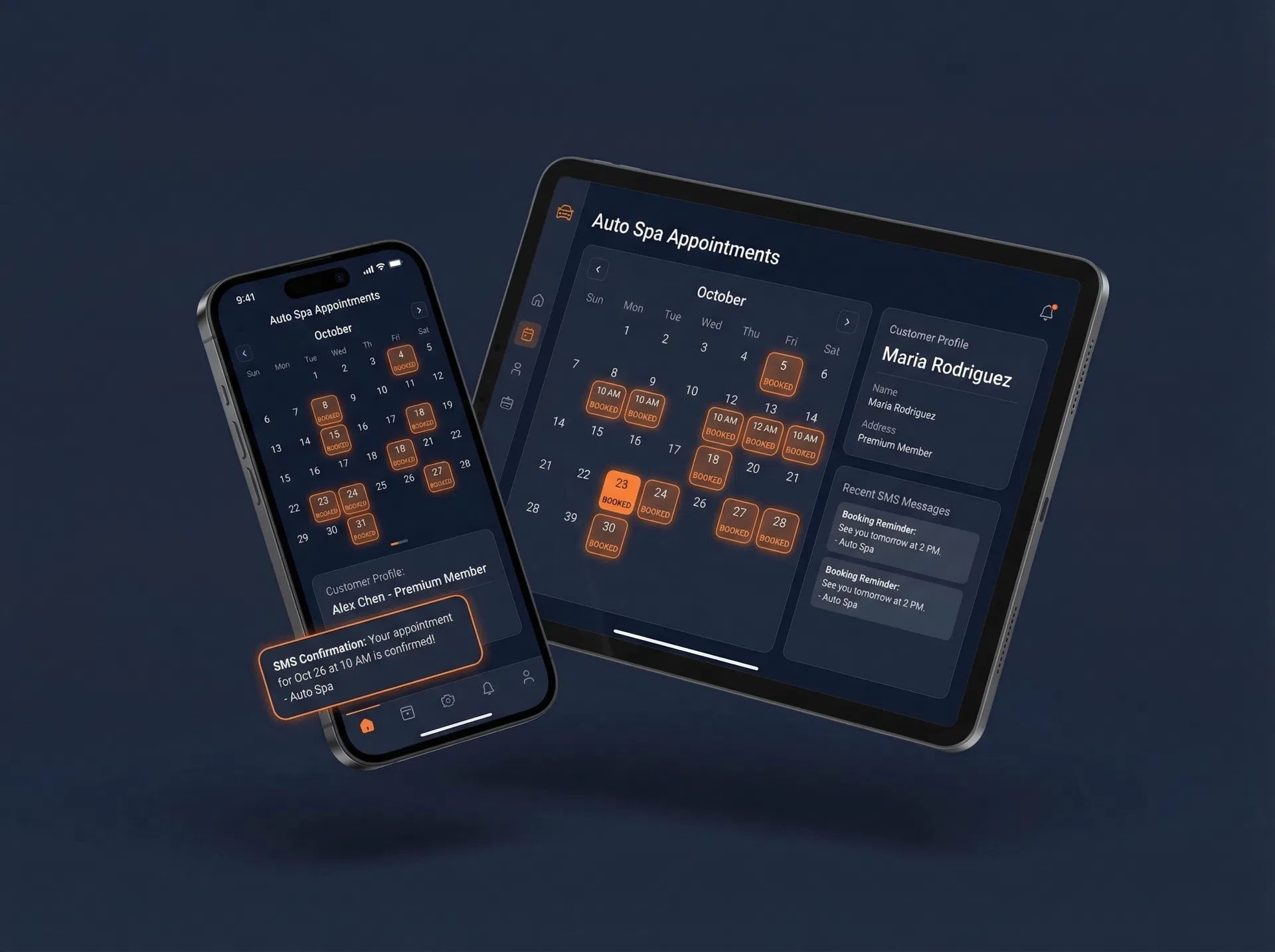 Auto Spa Booking System