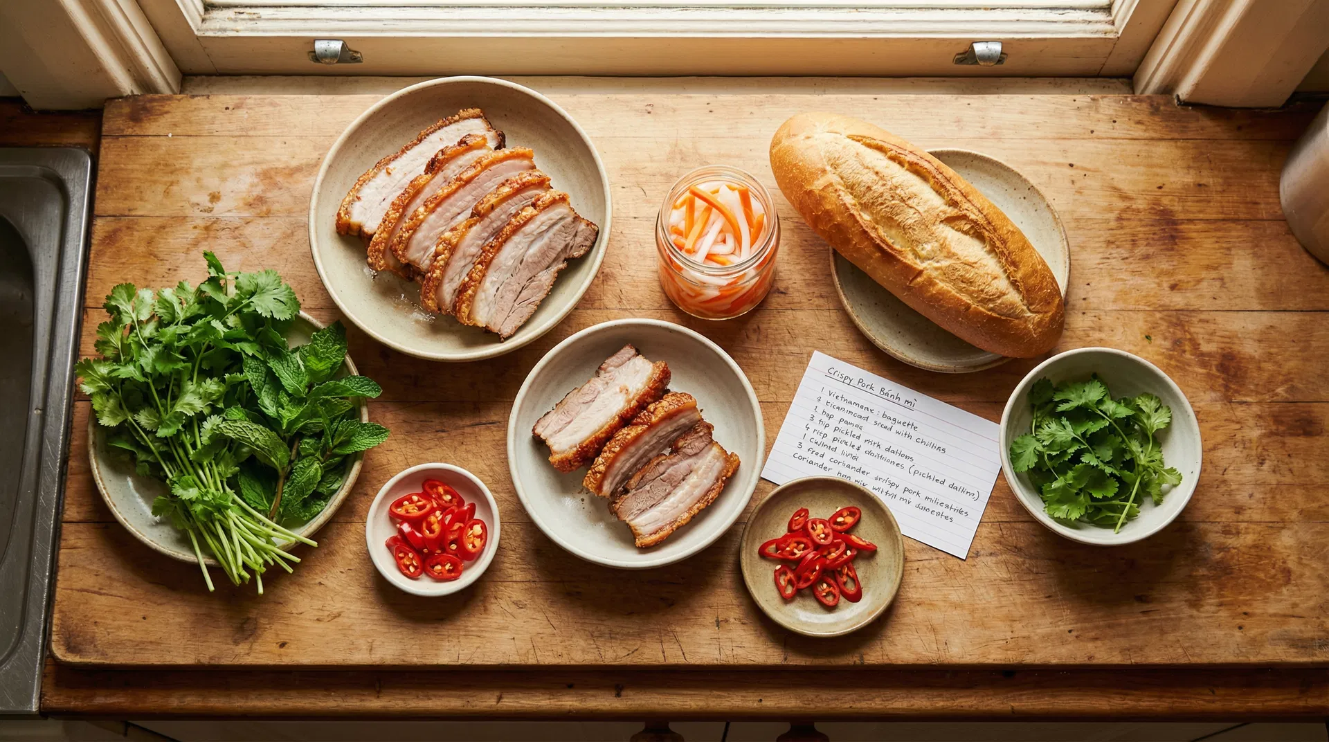 Crispy Pork Bánh Mì Recipe: Make It at Home