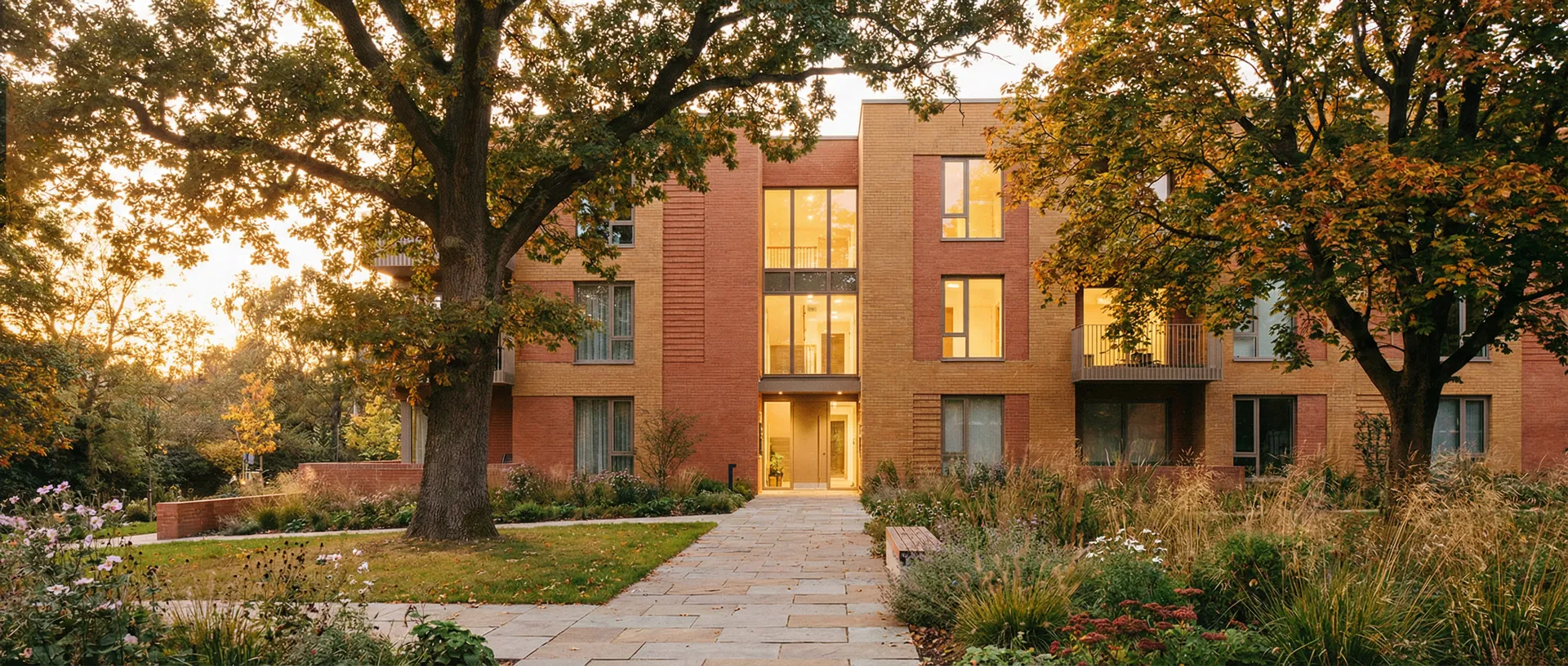 Modern residential building
