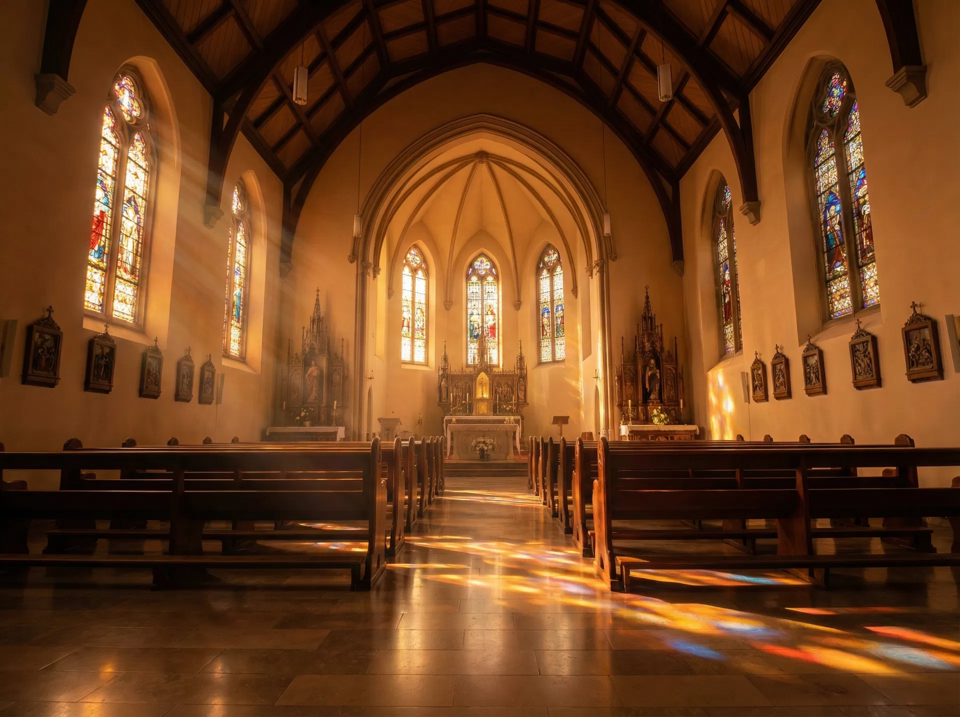 Beautiful church interior