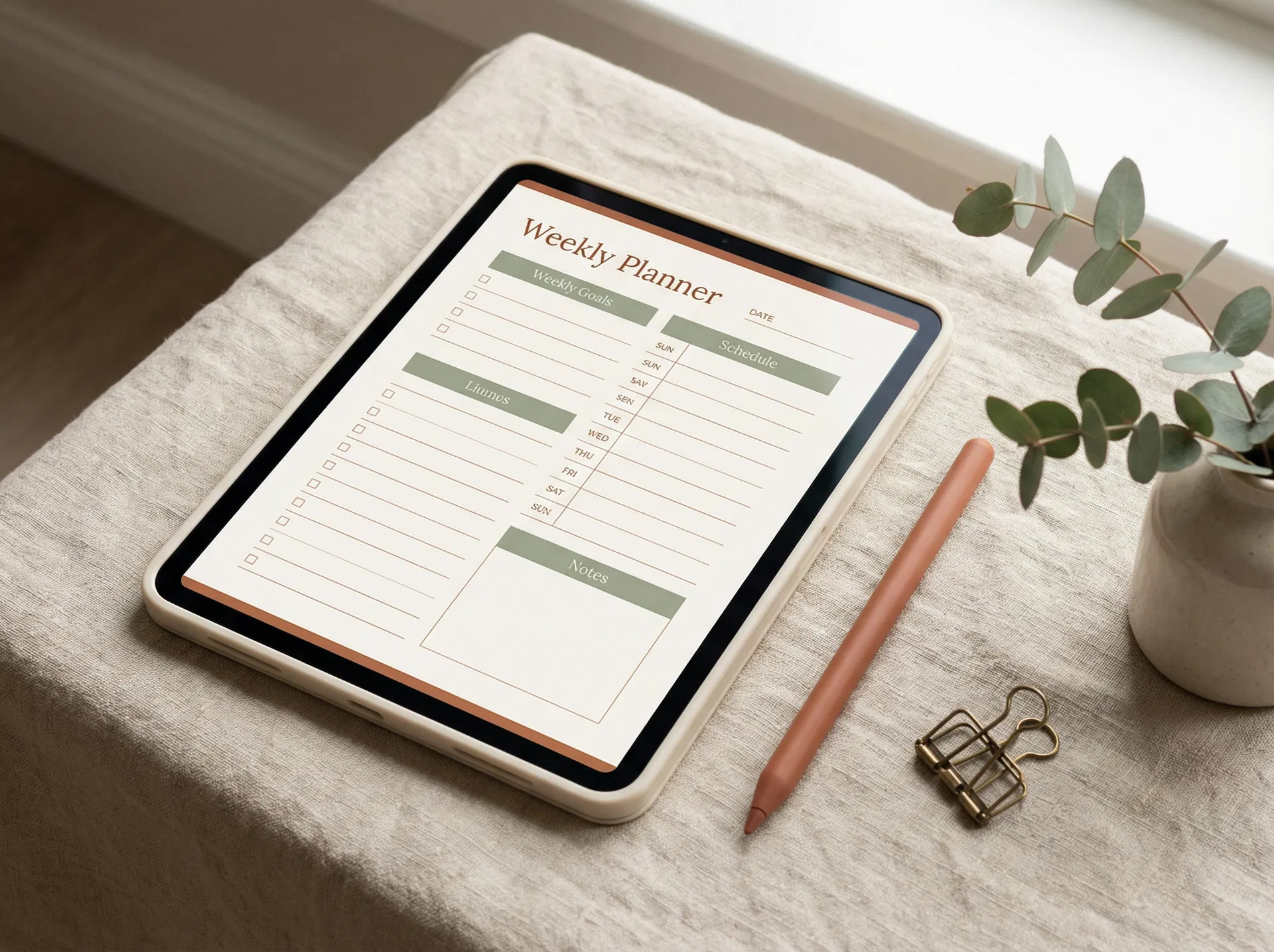 Ultimate Weekly Planner
