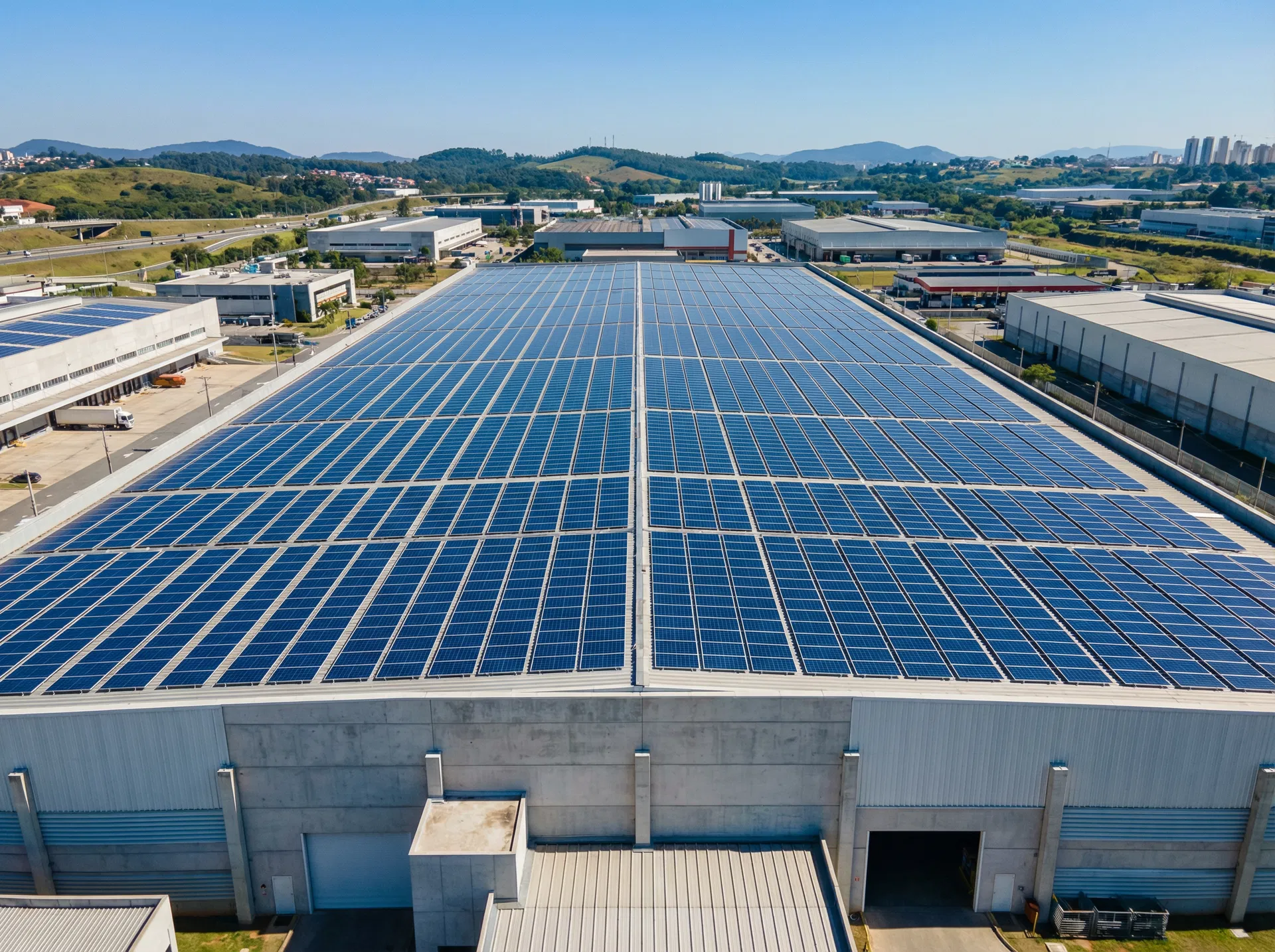 Usina Solar Comercial