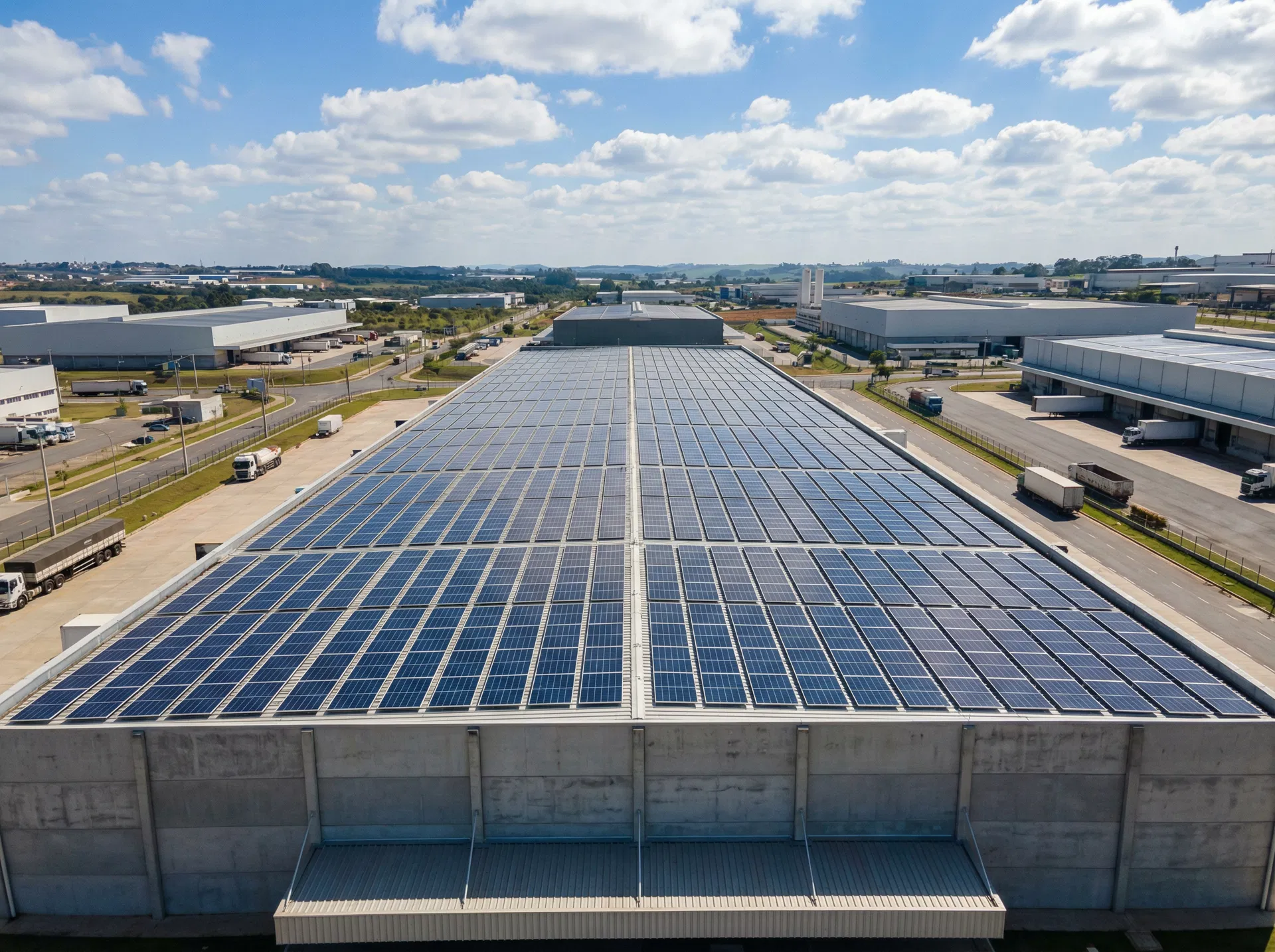 Galpão Industrial Solar