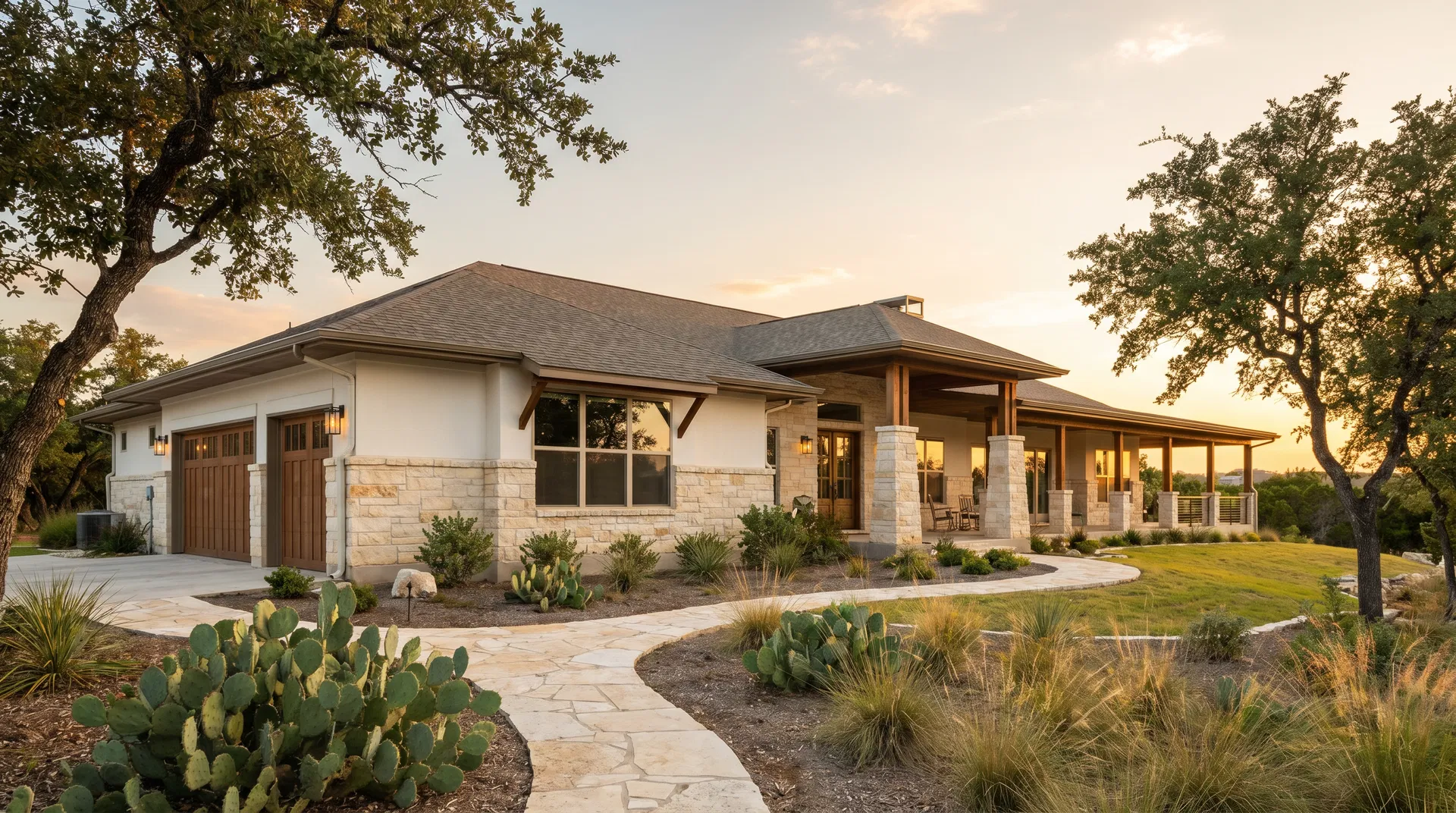 Canyon Ridge Estate — Exterior Rendering