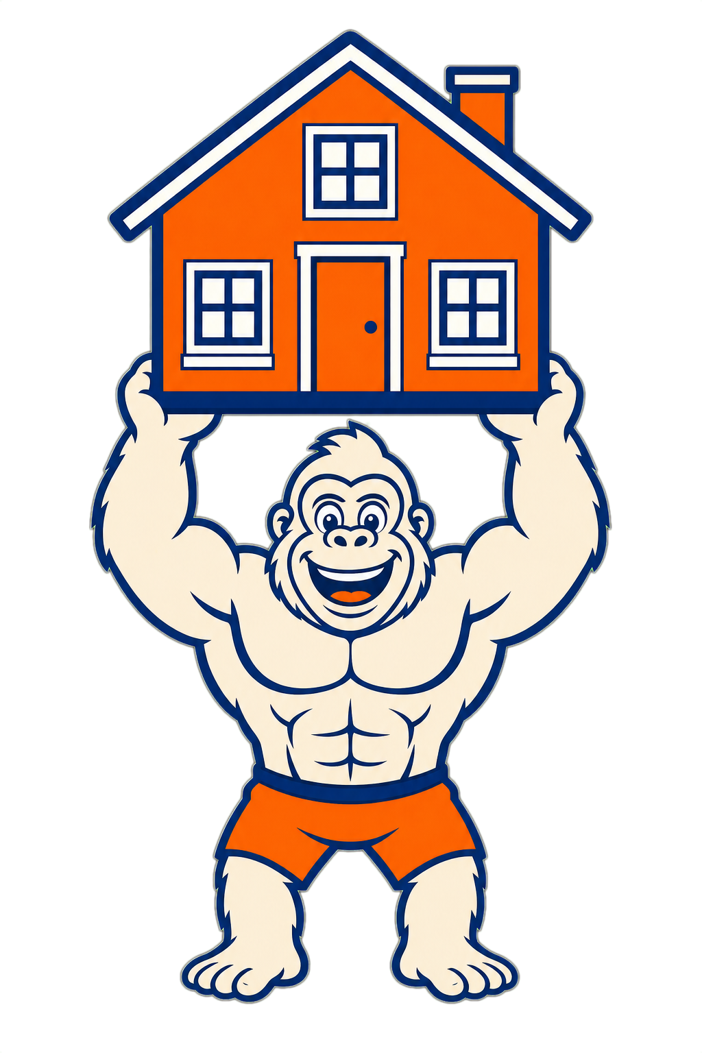Anger Property Experts gorilla mascot