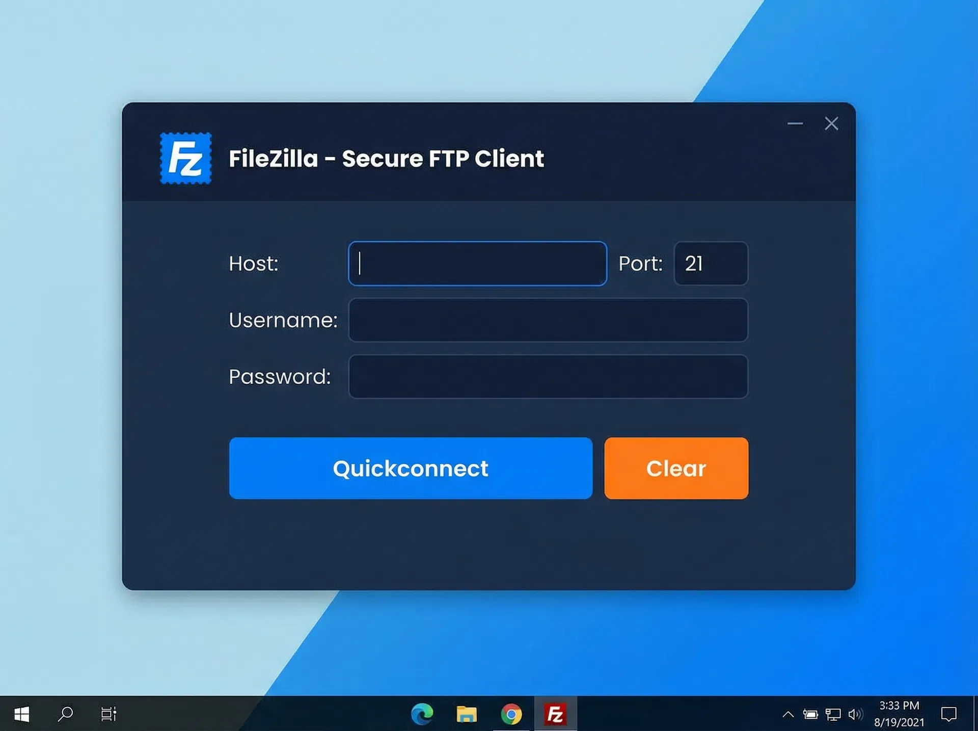 Filezilla - Hosting Express | Web Hosting | Shoutcast | Resellers ...