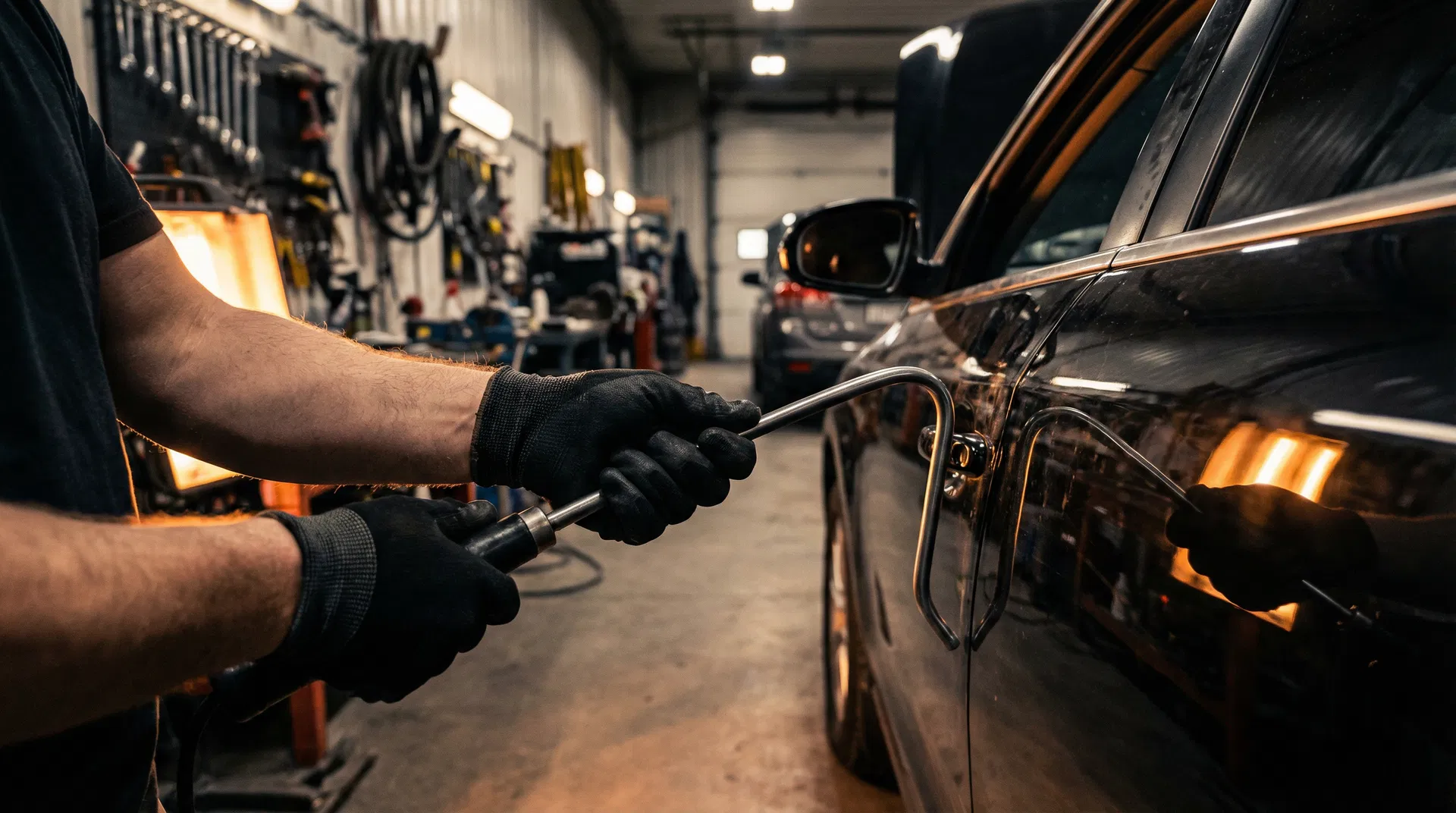 PDR Technician at work