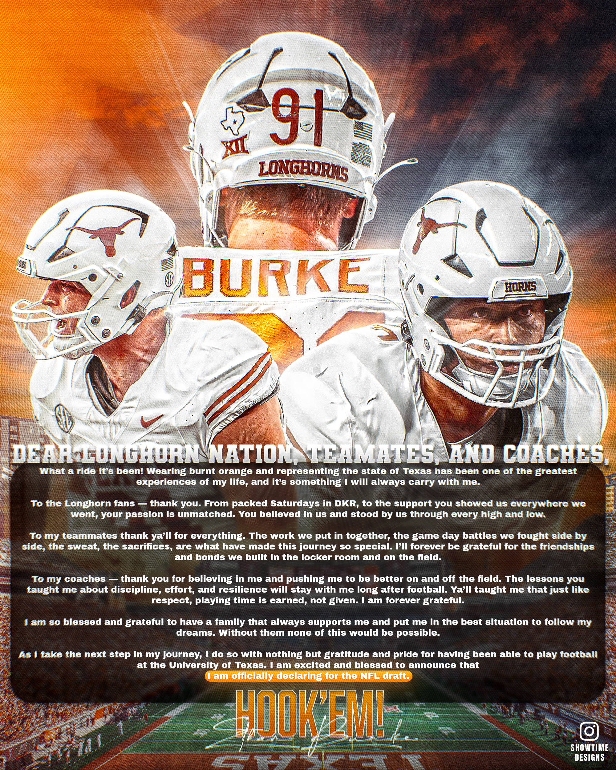 Ethan Burke-NFL Declaration