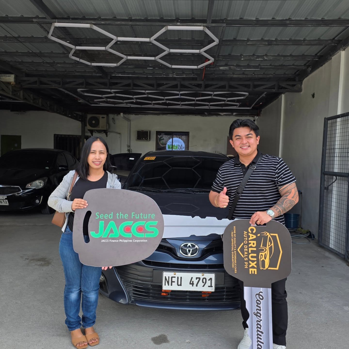 Shiela with 2019 Toyota Vios E