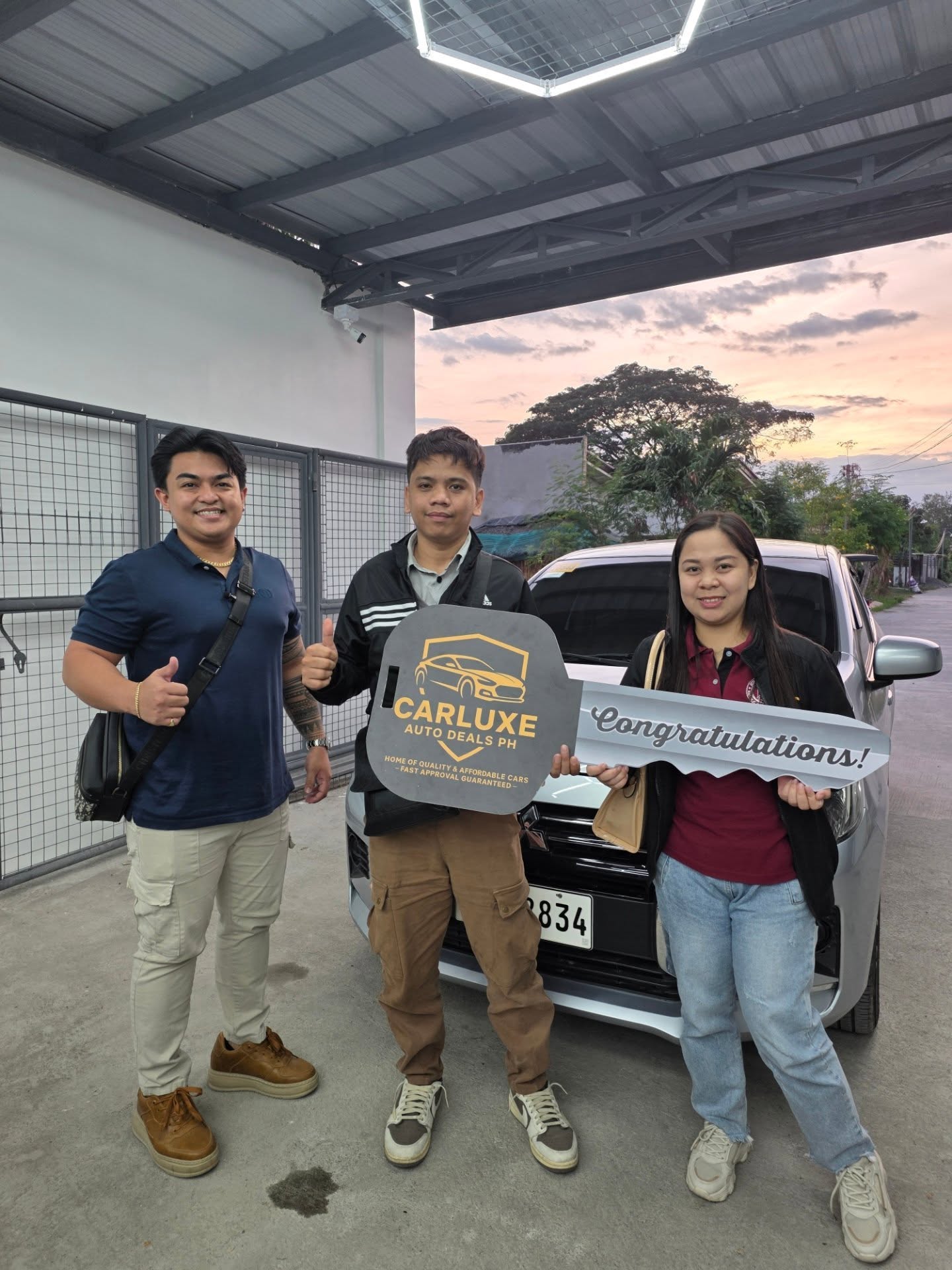 Rencelyn with 2014 Mitsubishi Mirage GLX