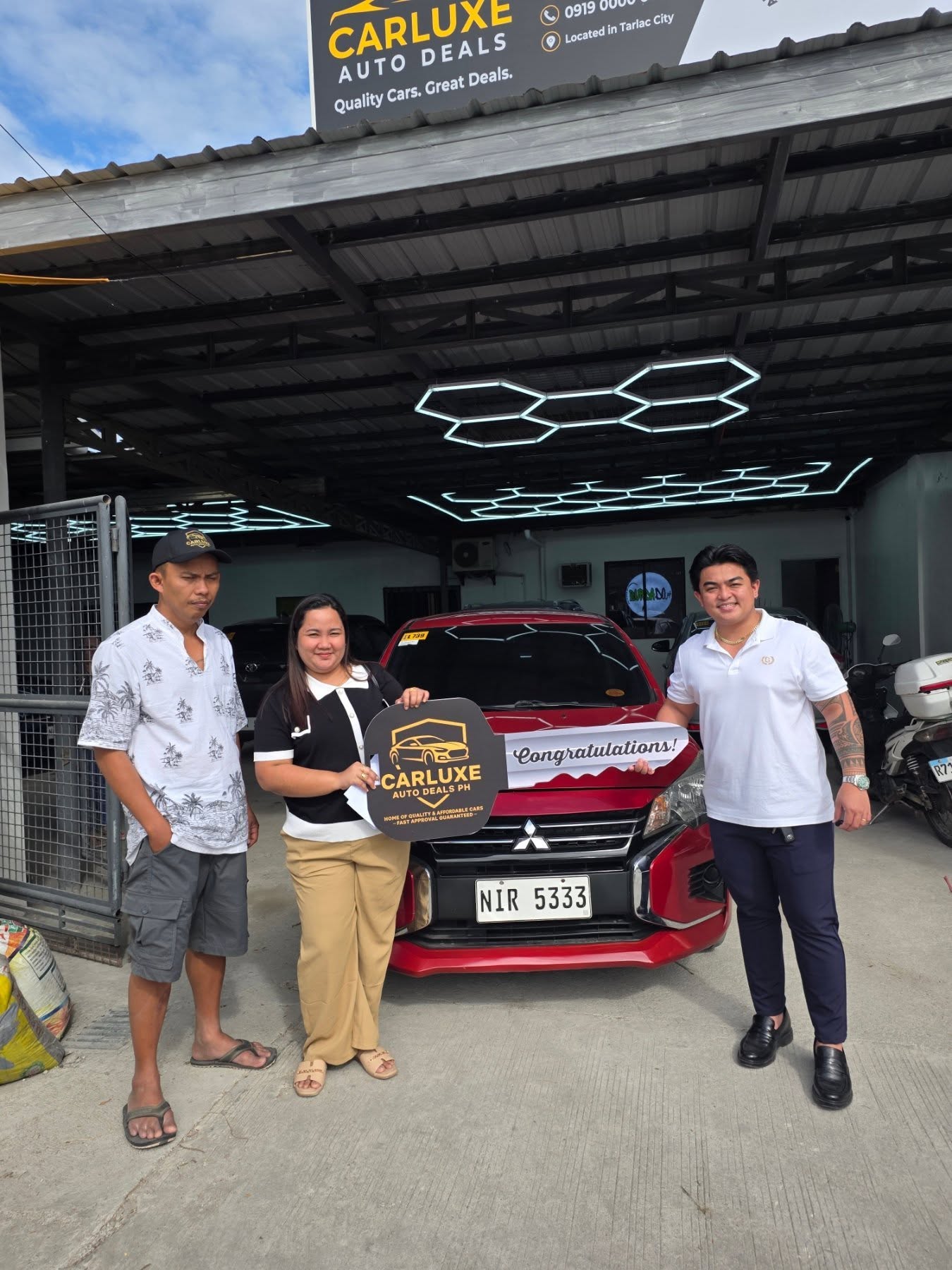 Jasmin with 2024 Mitsubishi Mirage GLX