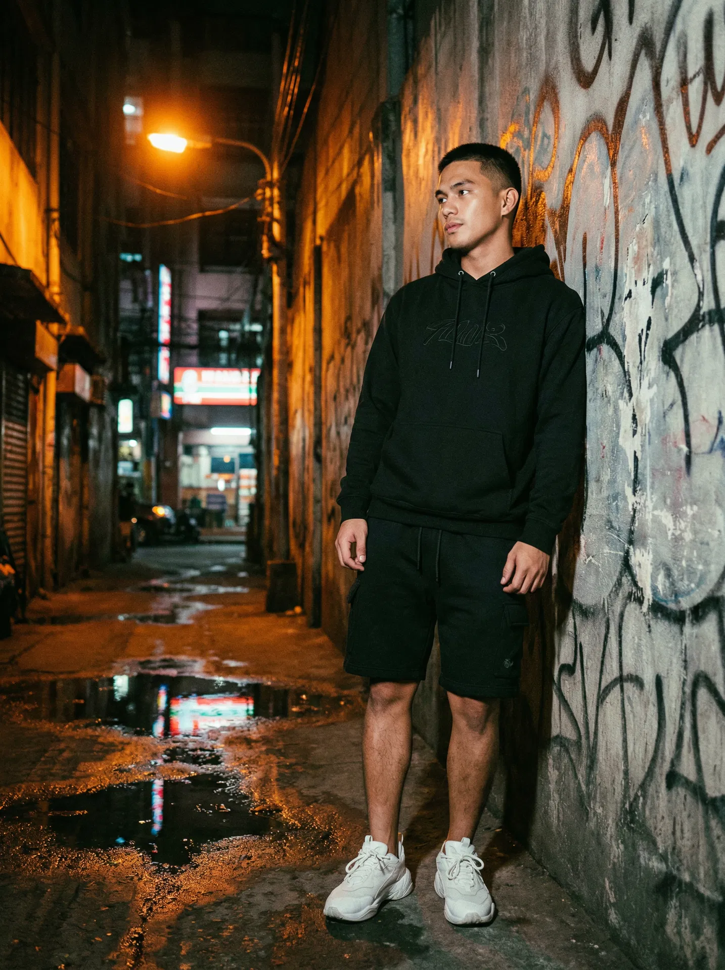 CA$$$H Hoodie + Sweatshorts