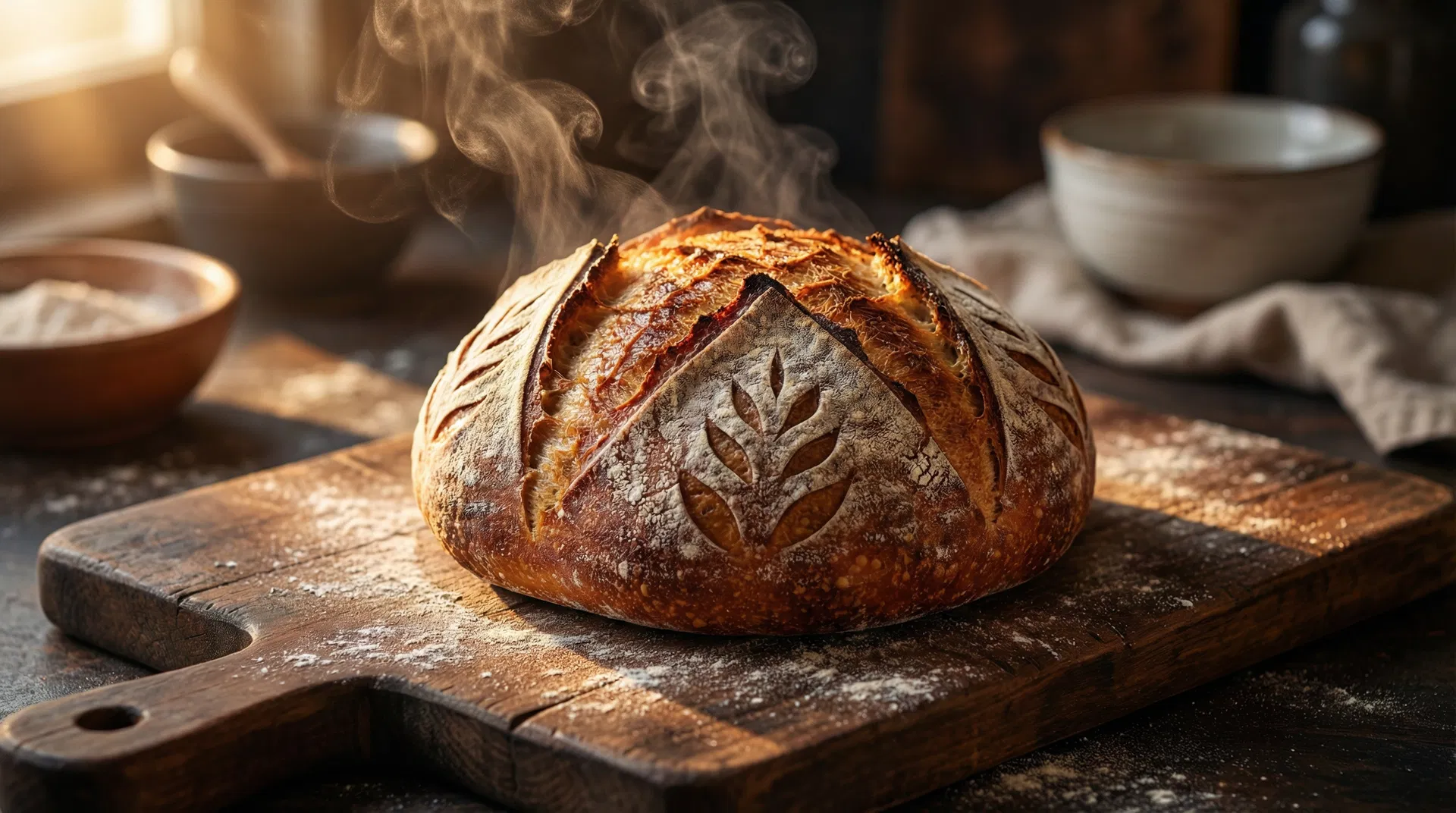 Pain au levain artisanal