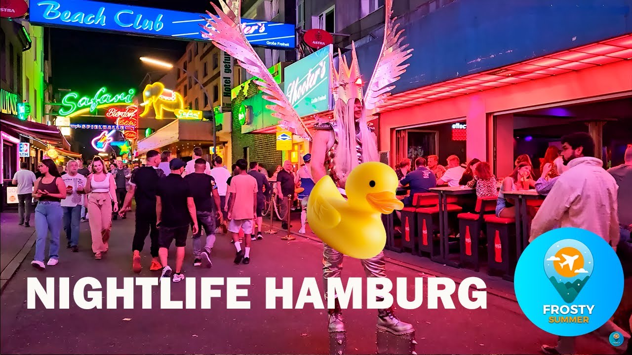 Lassen Sie sich vom Hamburger Nachtleben beeindrucken.