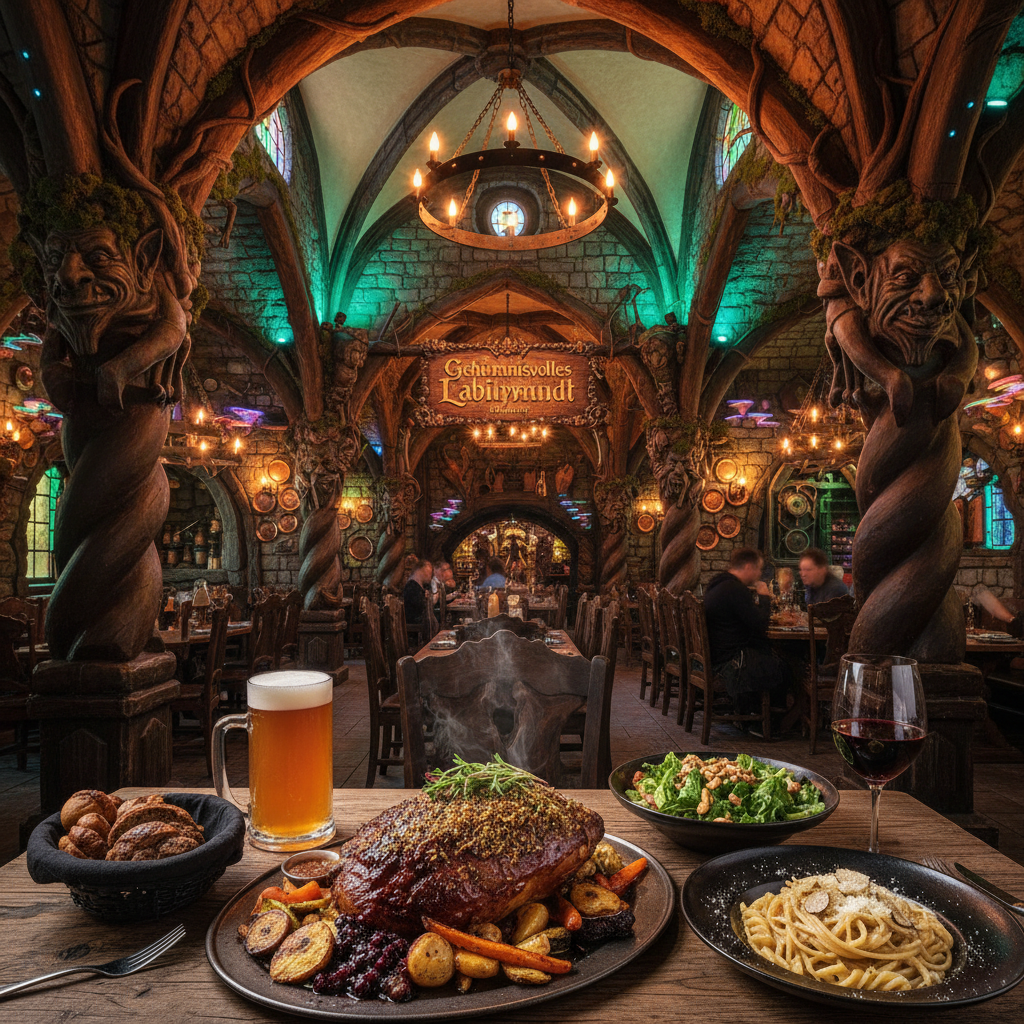 Geheimnisvolles Labyrinth in Goblinstadt