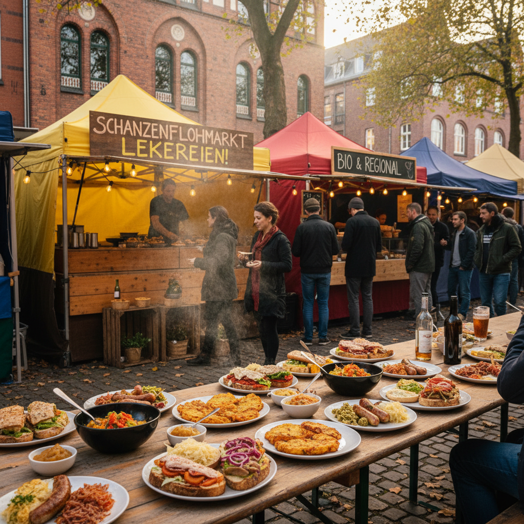 Schanzenflohmarkt im Karolinenviertel