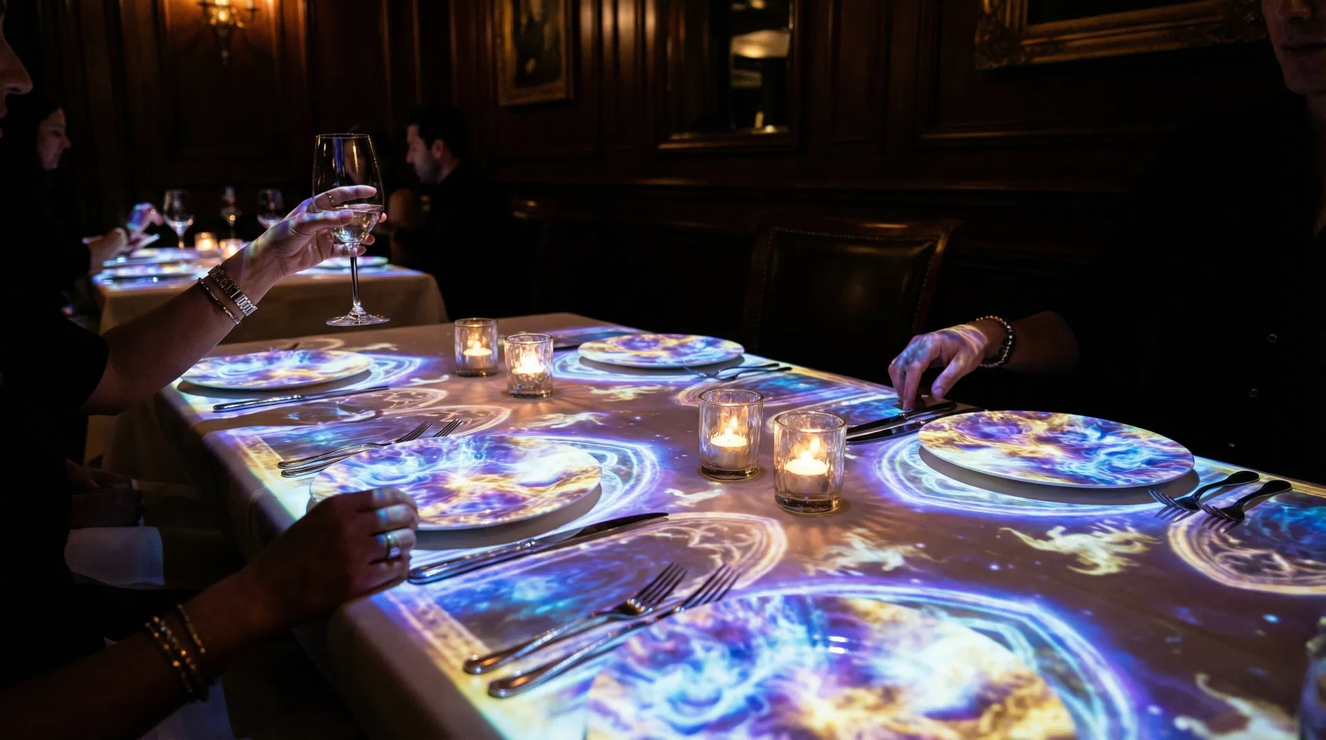 Projection Mapping on the table