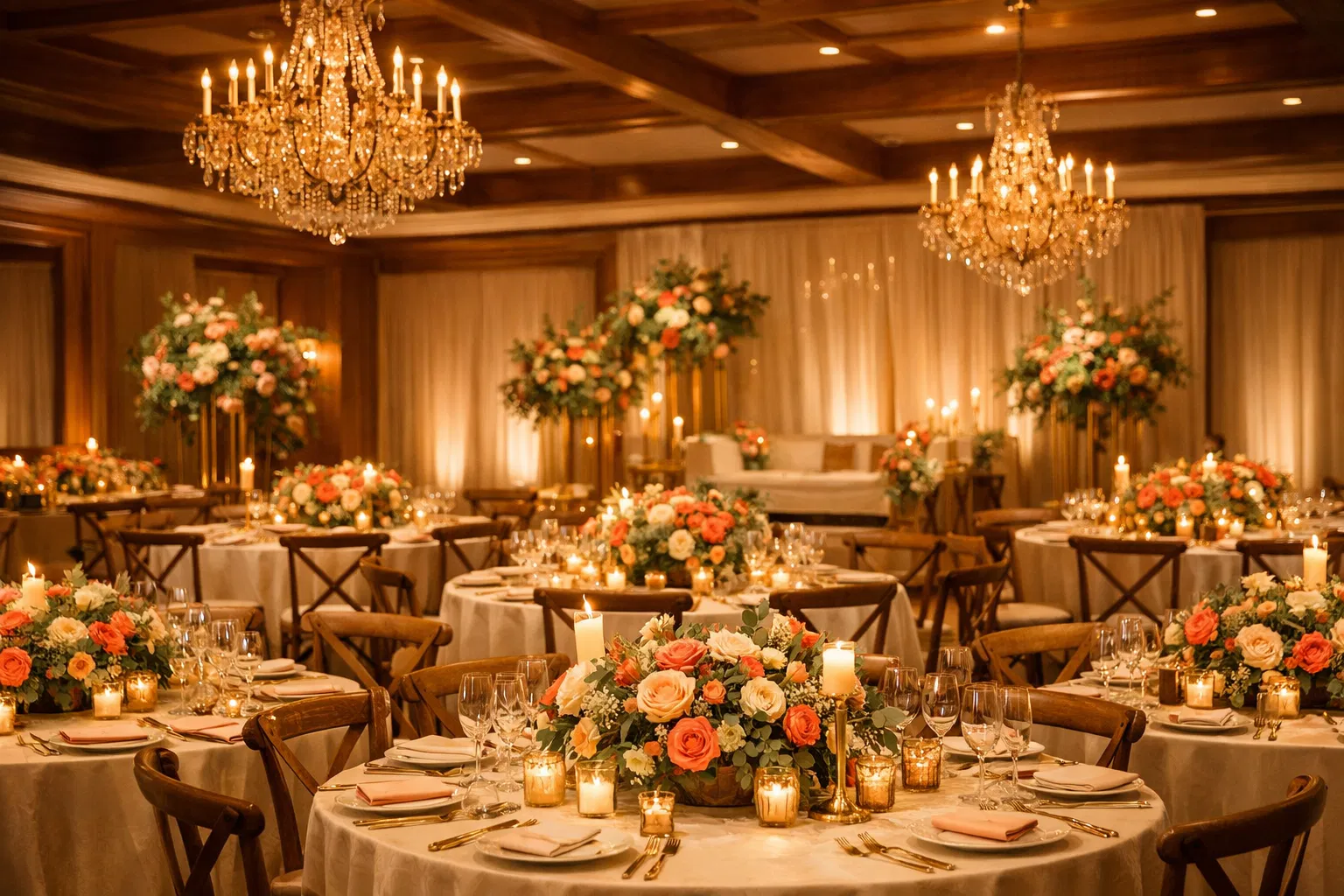 Grand ballroom event space