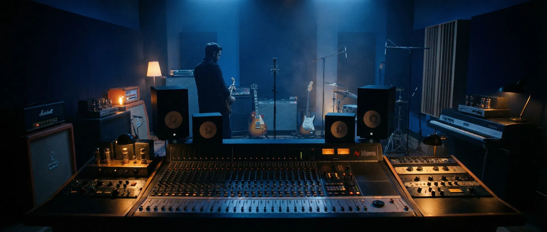 Professional music studio