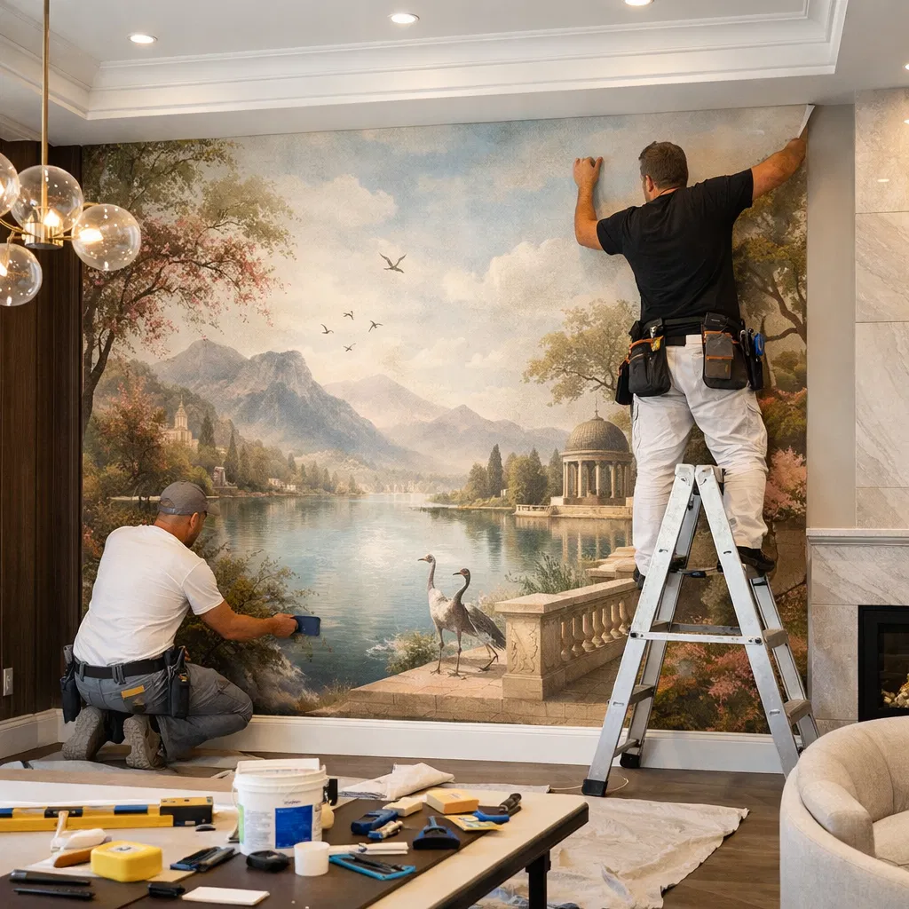Custom Wallpaper & Mural Installation
