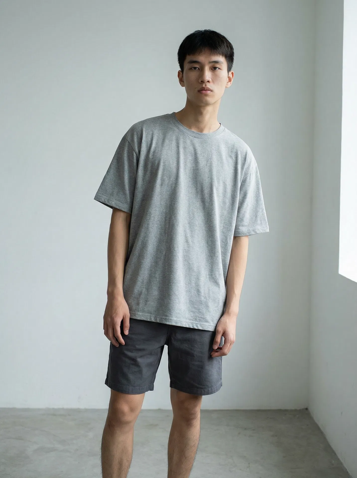 Minh Quân trước khi tập tại Power Gym