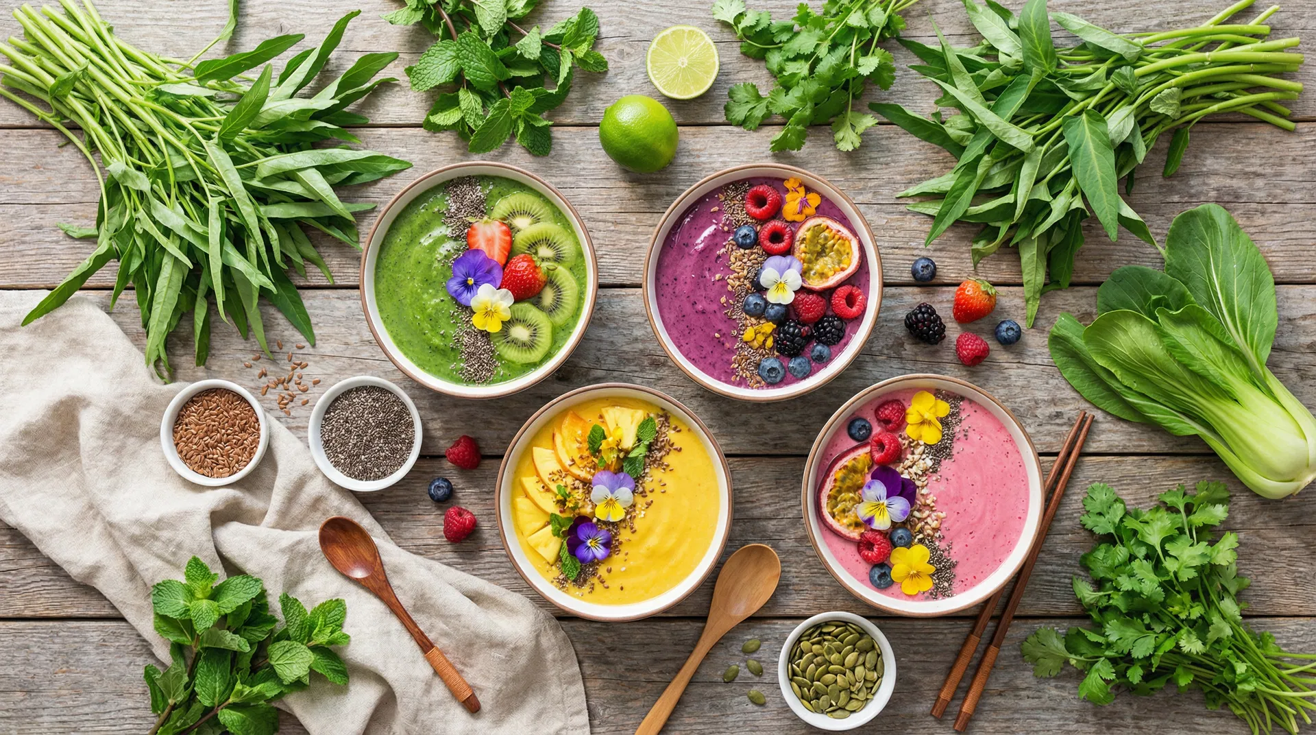 Thực đơn xanh thanh lọc cơ thể Quy Nhơn