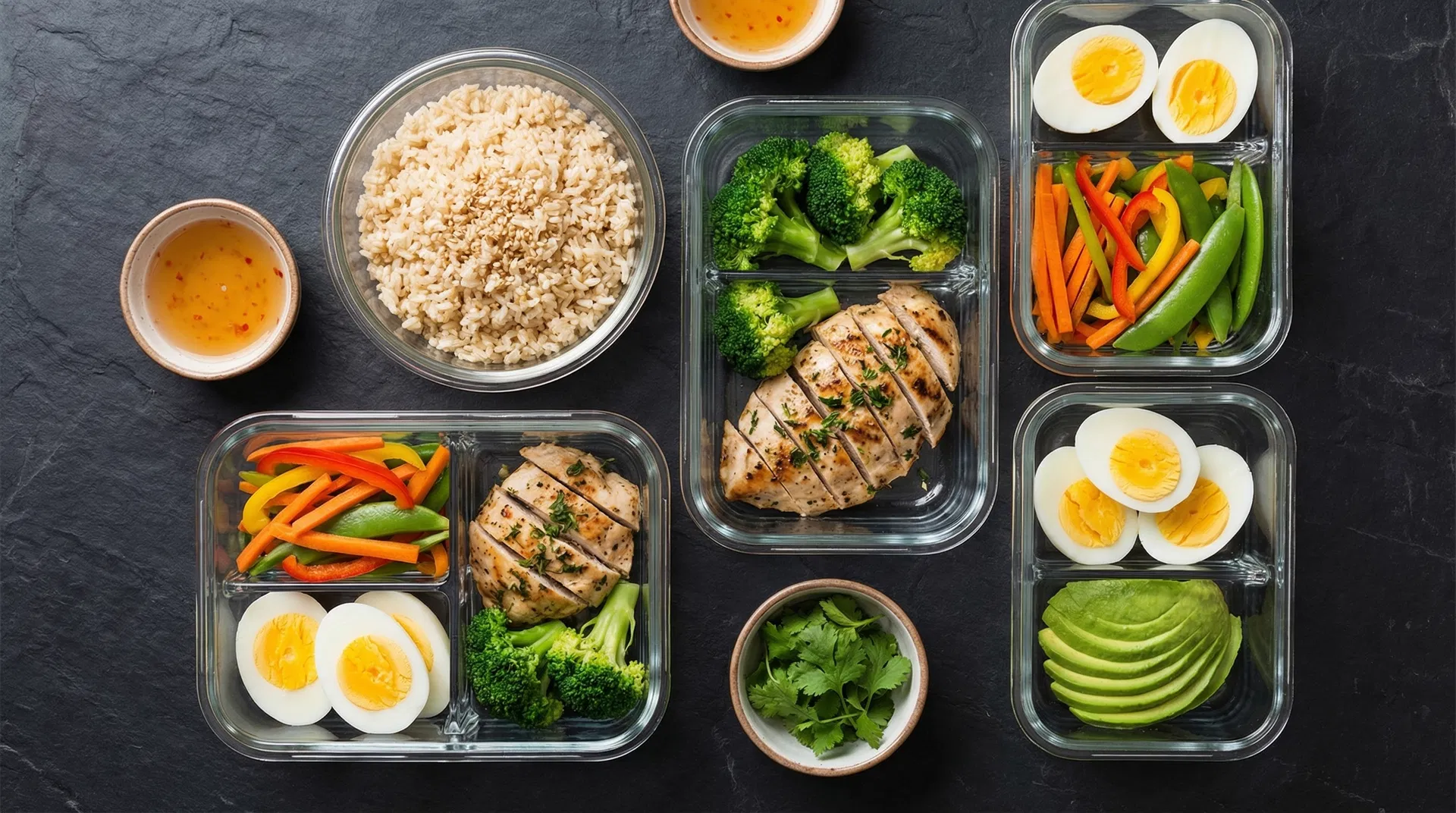 Healthy meal prep Power Gym