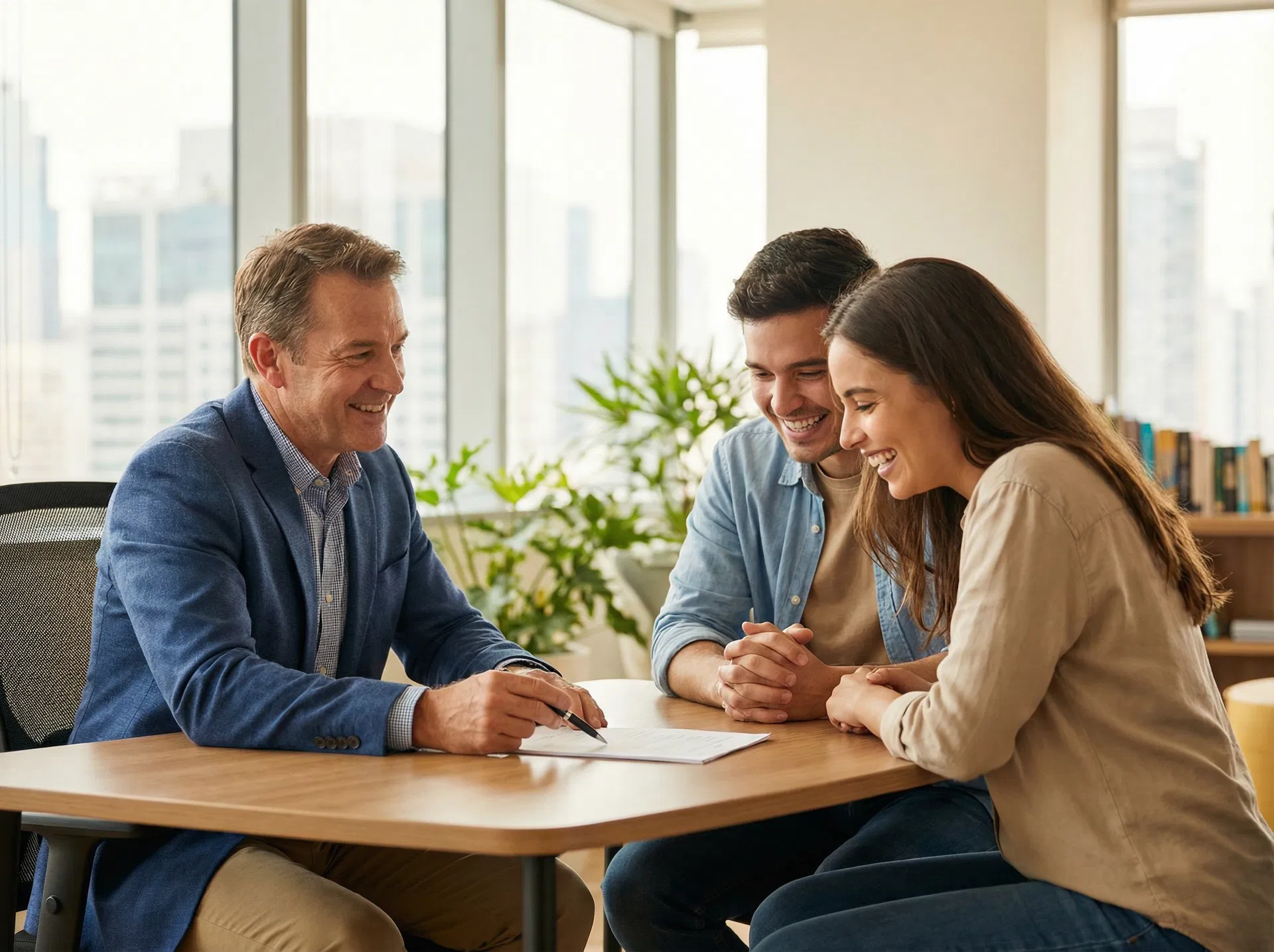 Mike Garrett consulting with clients