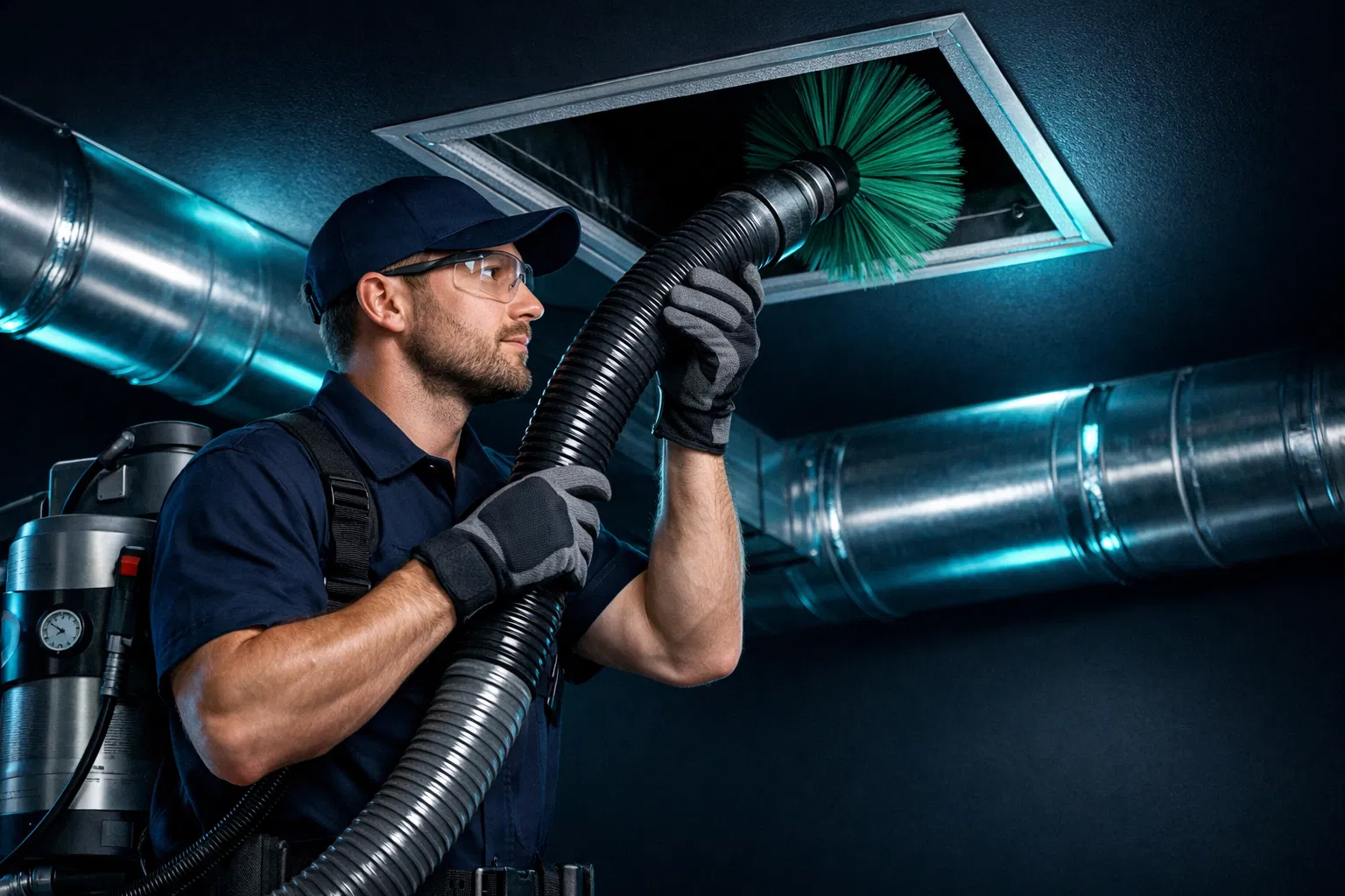 Professional duct cleaning service